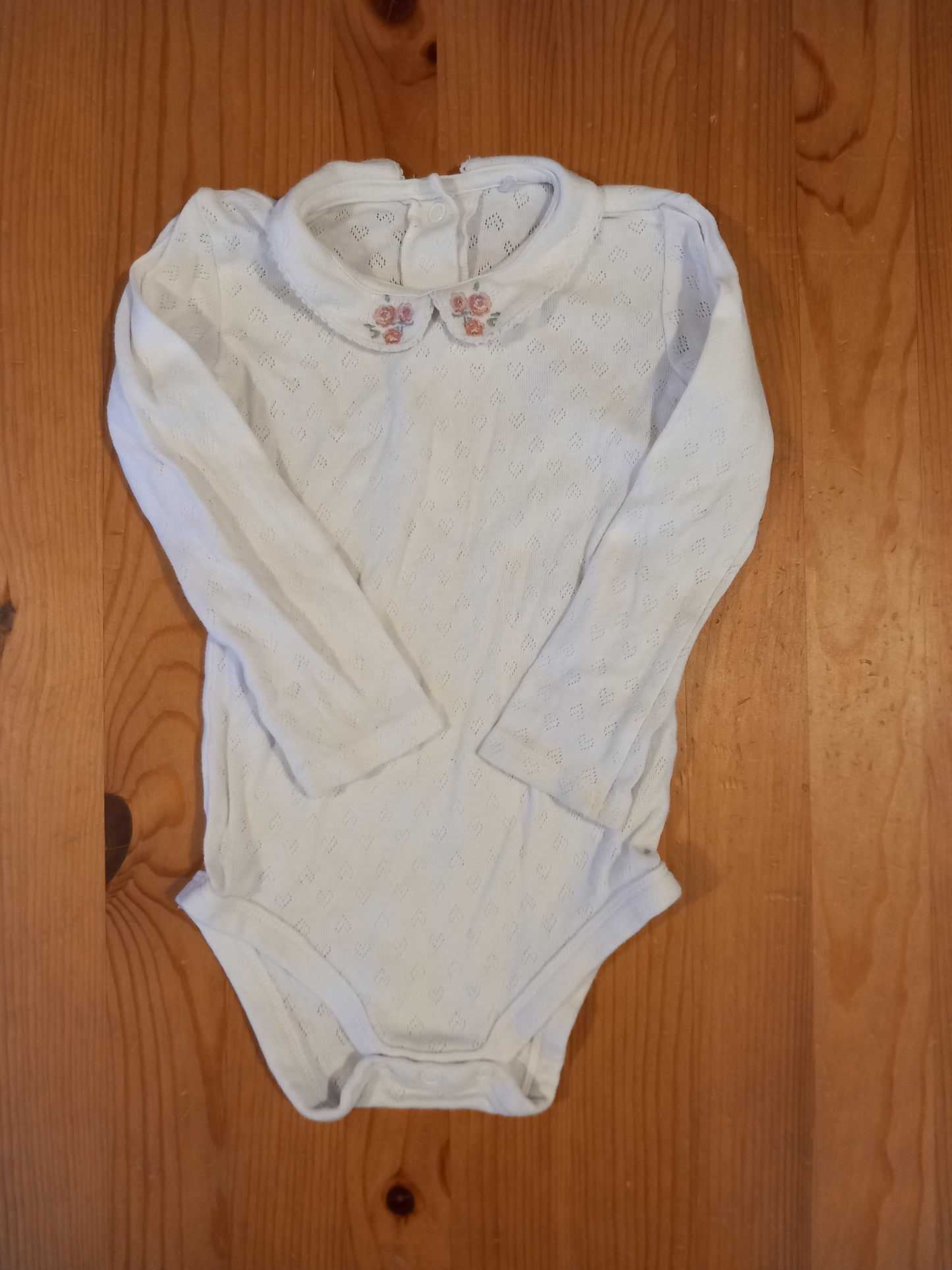 Denim Dress & Long Sleeve Bodysuit Set - Girls 12-18 months - TU
