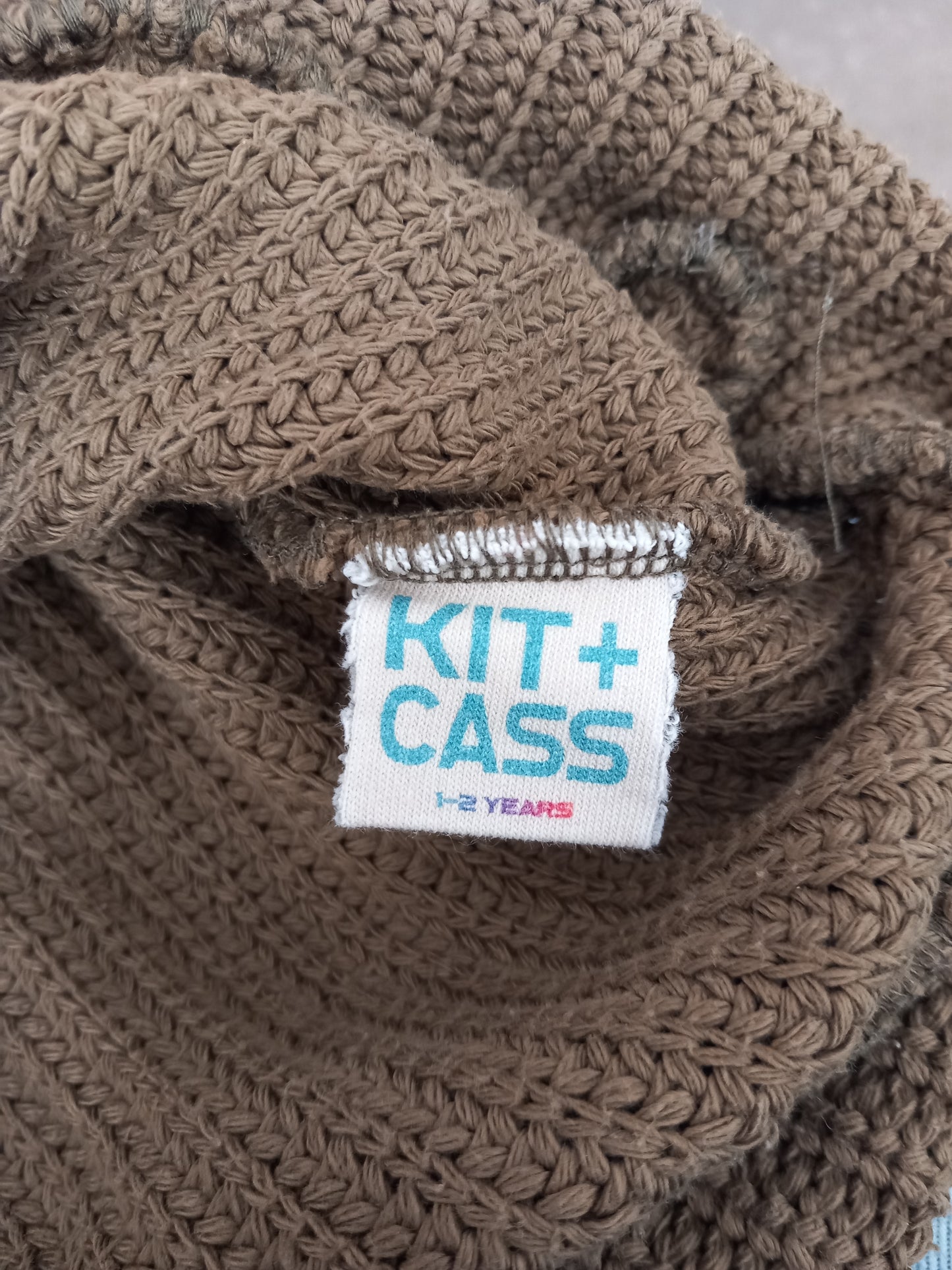 Handmade Knitted Jumper - Boys 1-2 years - Kit & Cass