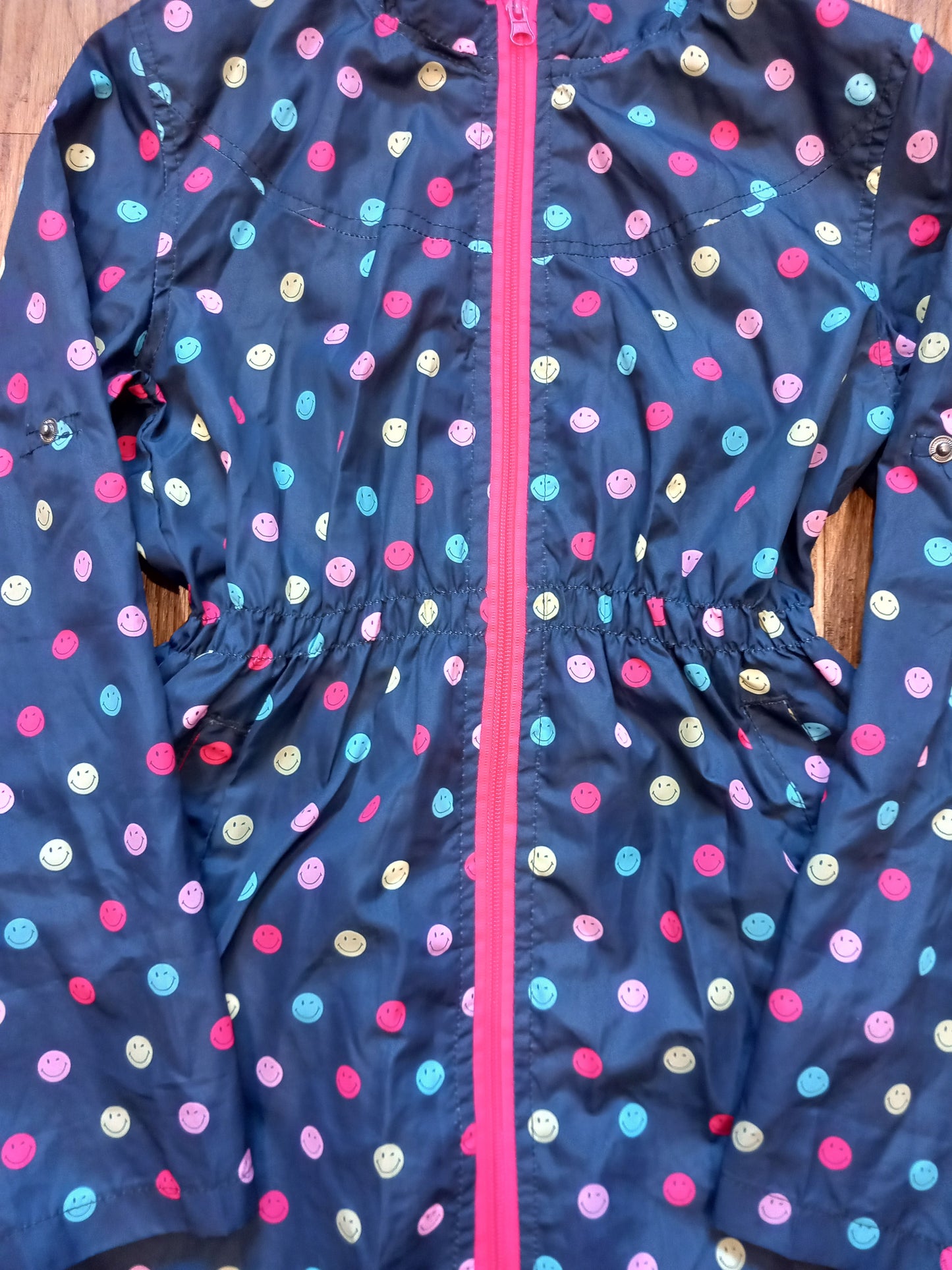 Navy Faces Lightweight Jacket - Girls 11-12 years - Primark