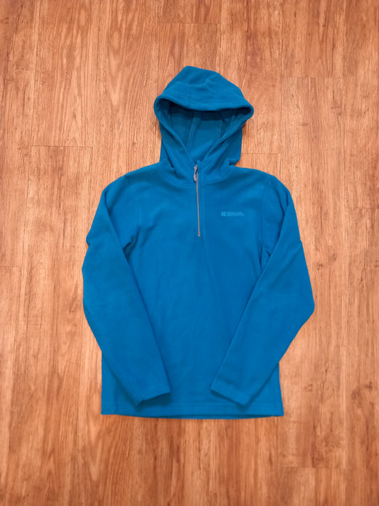 Blue Fleece Hoodie - Boys 11-12 years - Mountain Warehouse