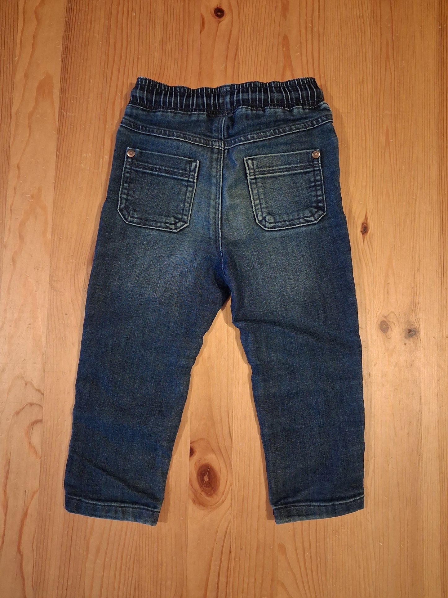 Jeans With Drawstring Elasticated Waistband - Boys 18-24 months - George