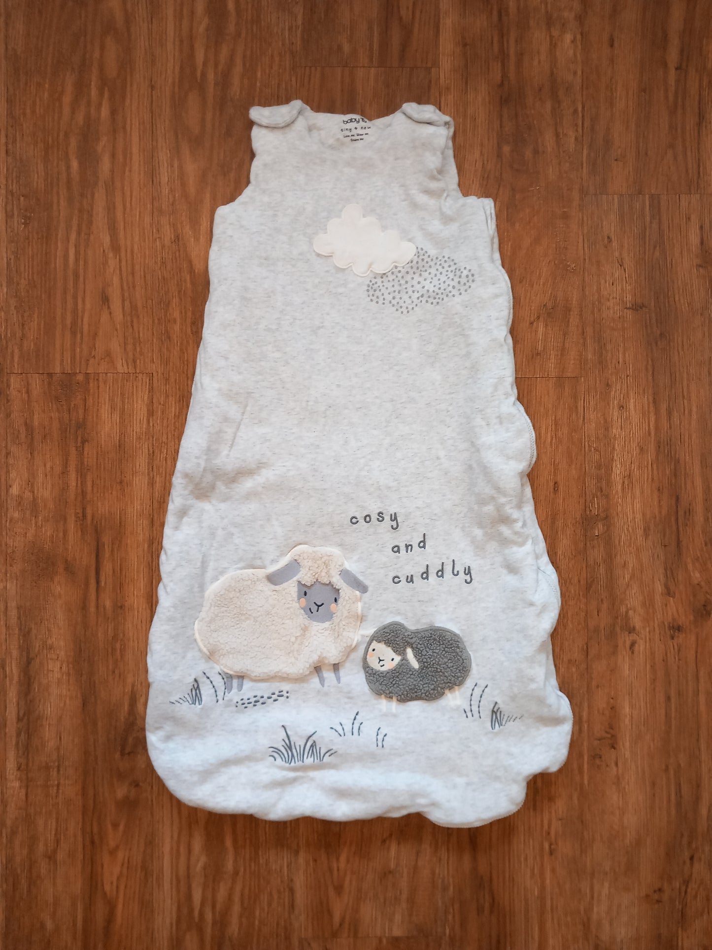 Furry Sheep 'Cosy And Cuddly' 2.5 Tog Sleep Bag - Unisex 18-24 months - TU