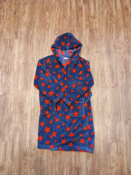 Stars Dressing Gown - Boys 9-10 years - Bluezoo