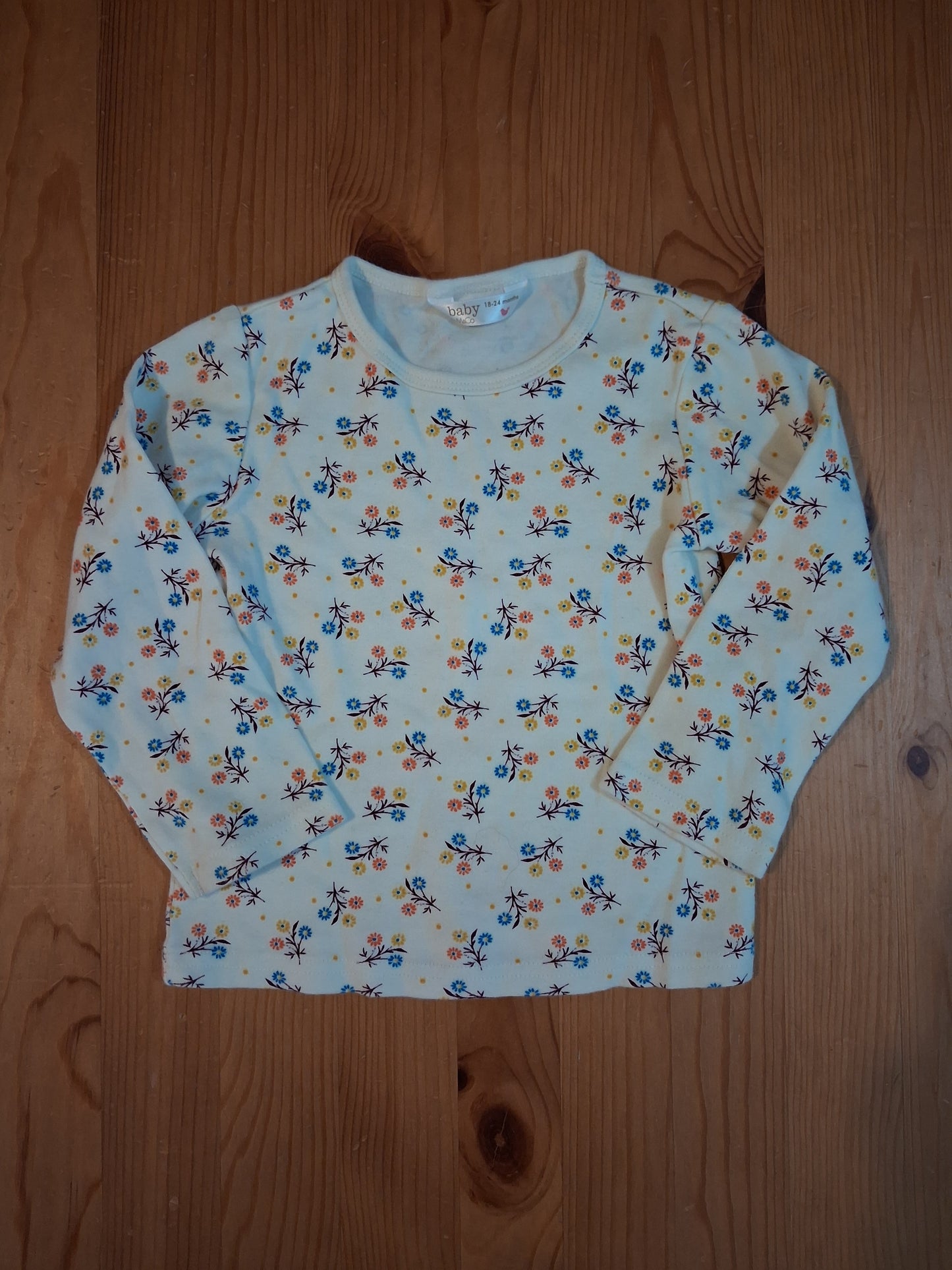 Floral Long Sleeve Top - Girls 18-24 months - Baby M&Co