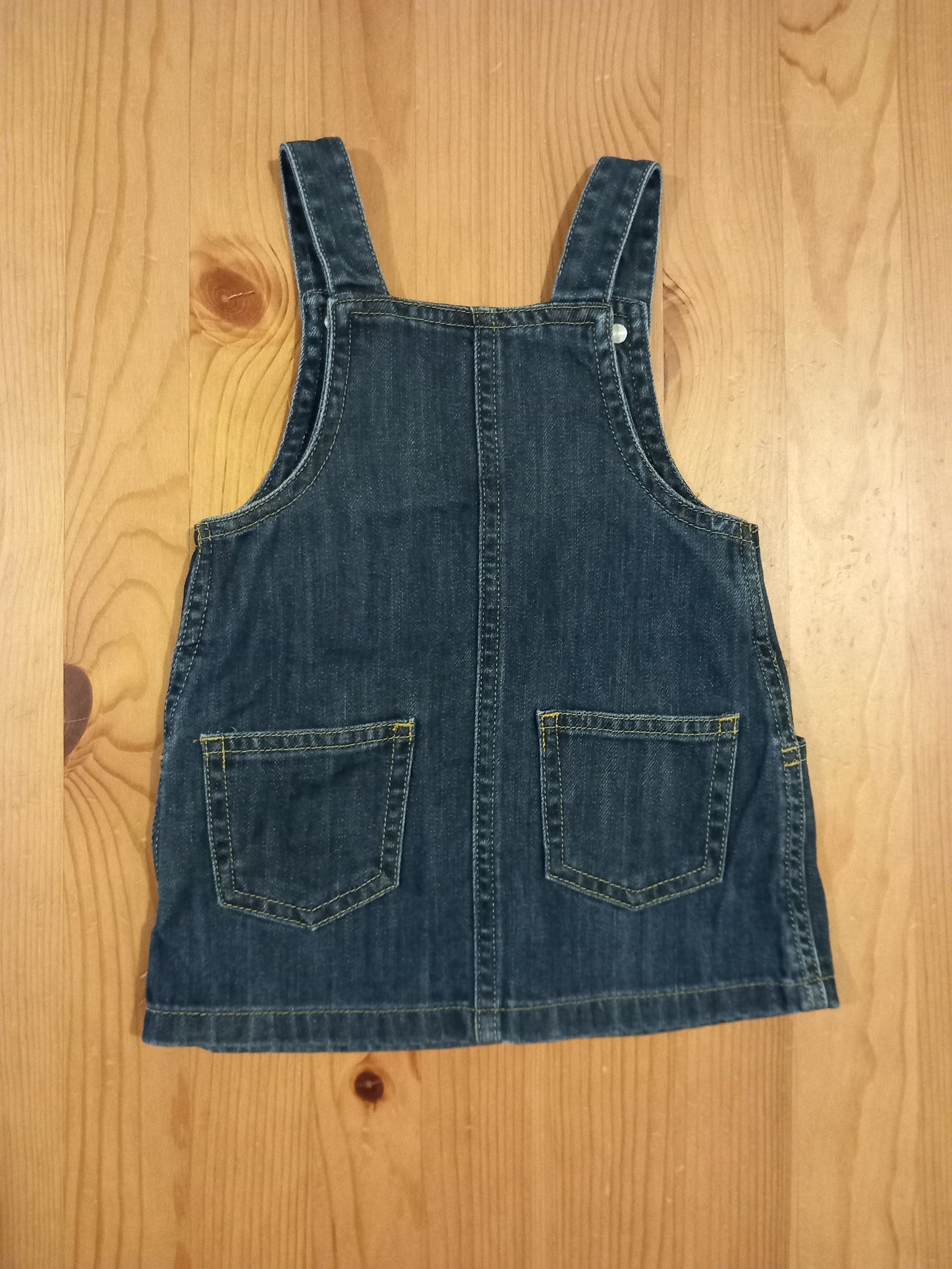 Denim Pinafore Dress - Girls 6-9 months - Next