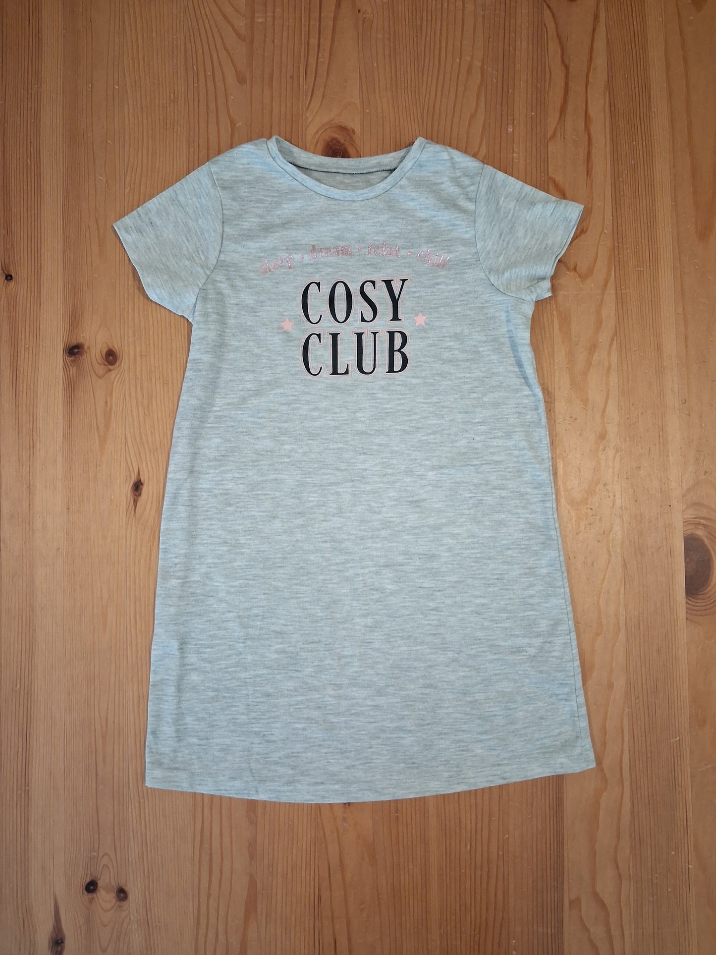 Grey 'Cosy Club' Nightie - Girls 3-4 years - George