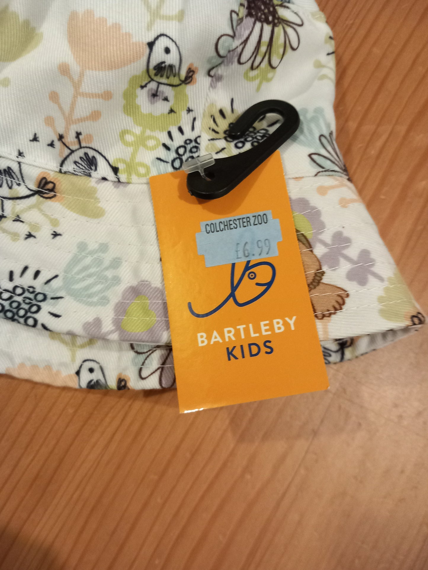 Owls Sun Hat (BNWT) - Girls 2-4 years - Bartleby Kids