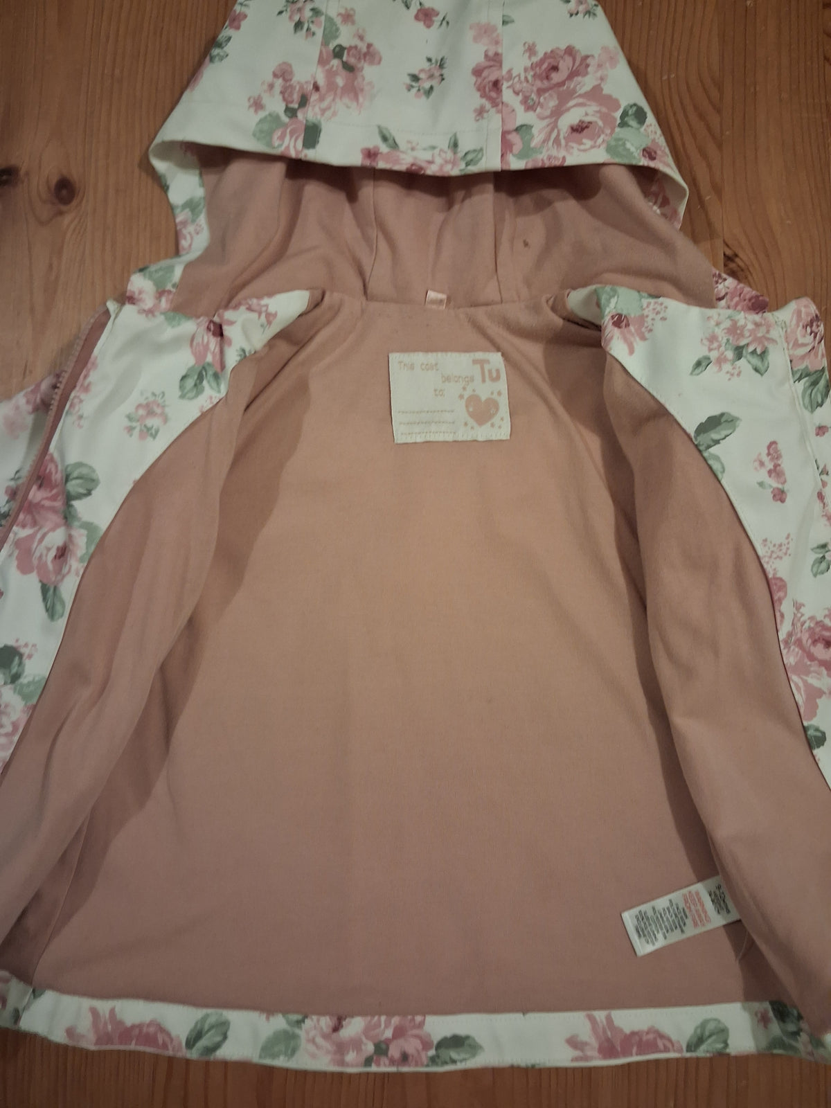 Lightweight Floral Jacket/Coat - Girls 9-12 months - TU
