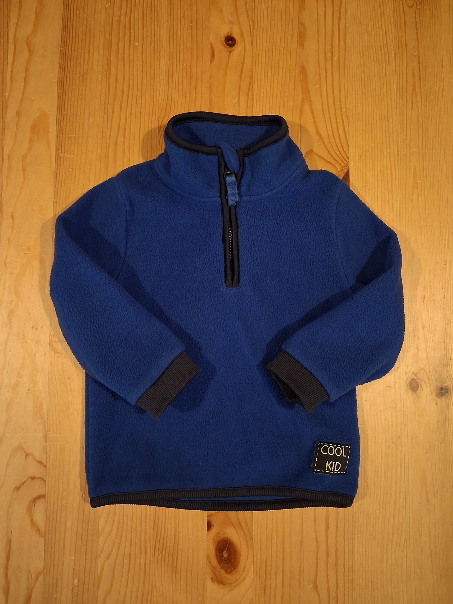 Blue Fleece Jumper - Boys 12-18 months - George