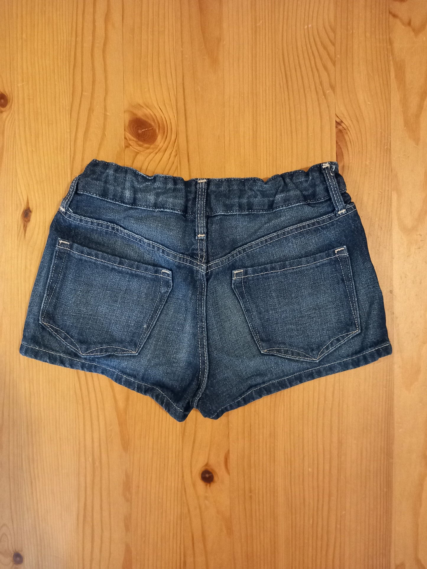 Denim Shorts With Adjustable Waistband - Girls 7-8 years - H&M