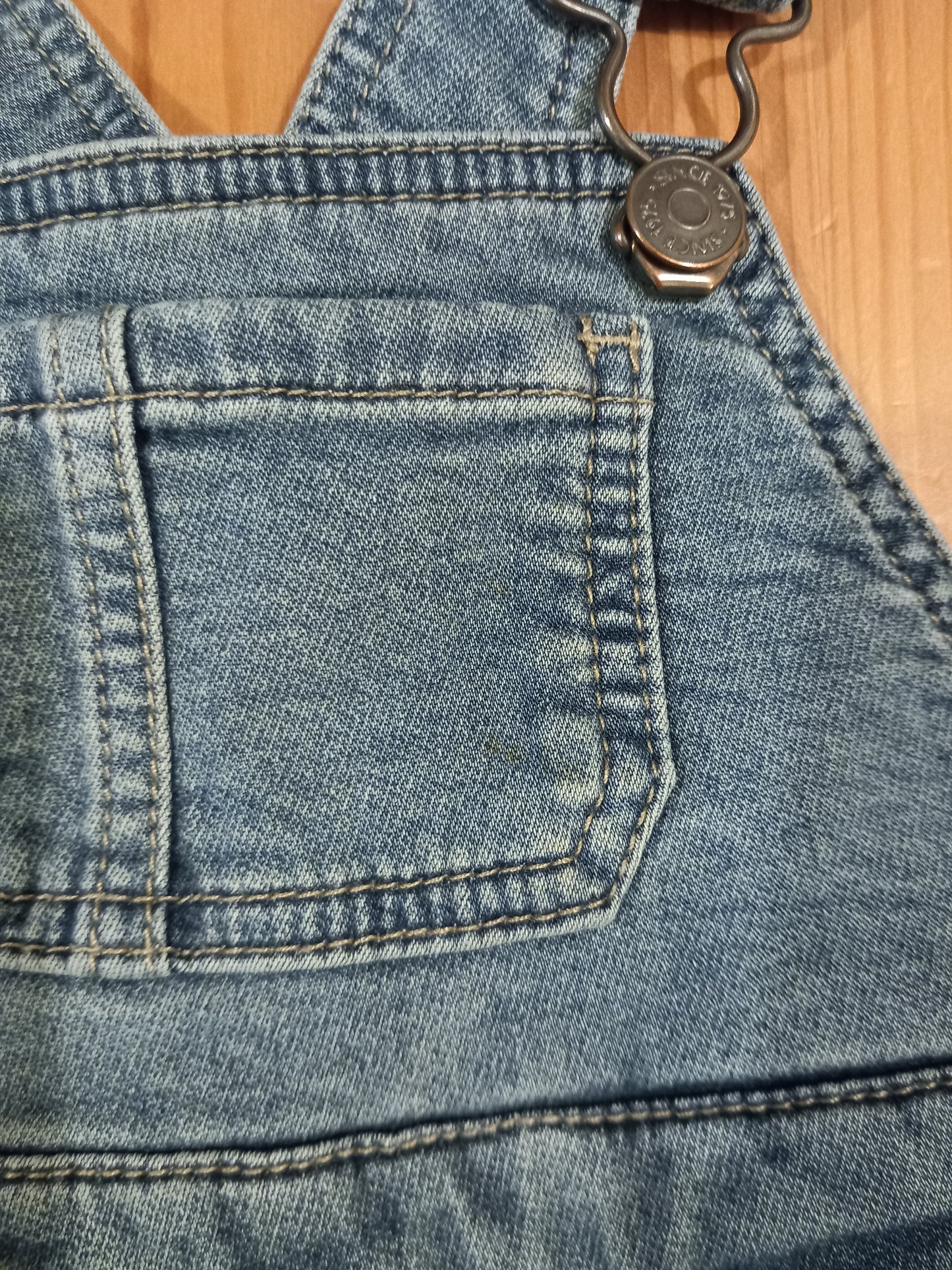 Denim Dungarees - Boys 9-12 months - Next
