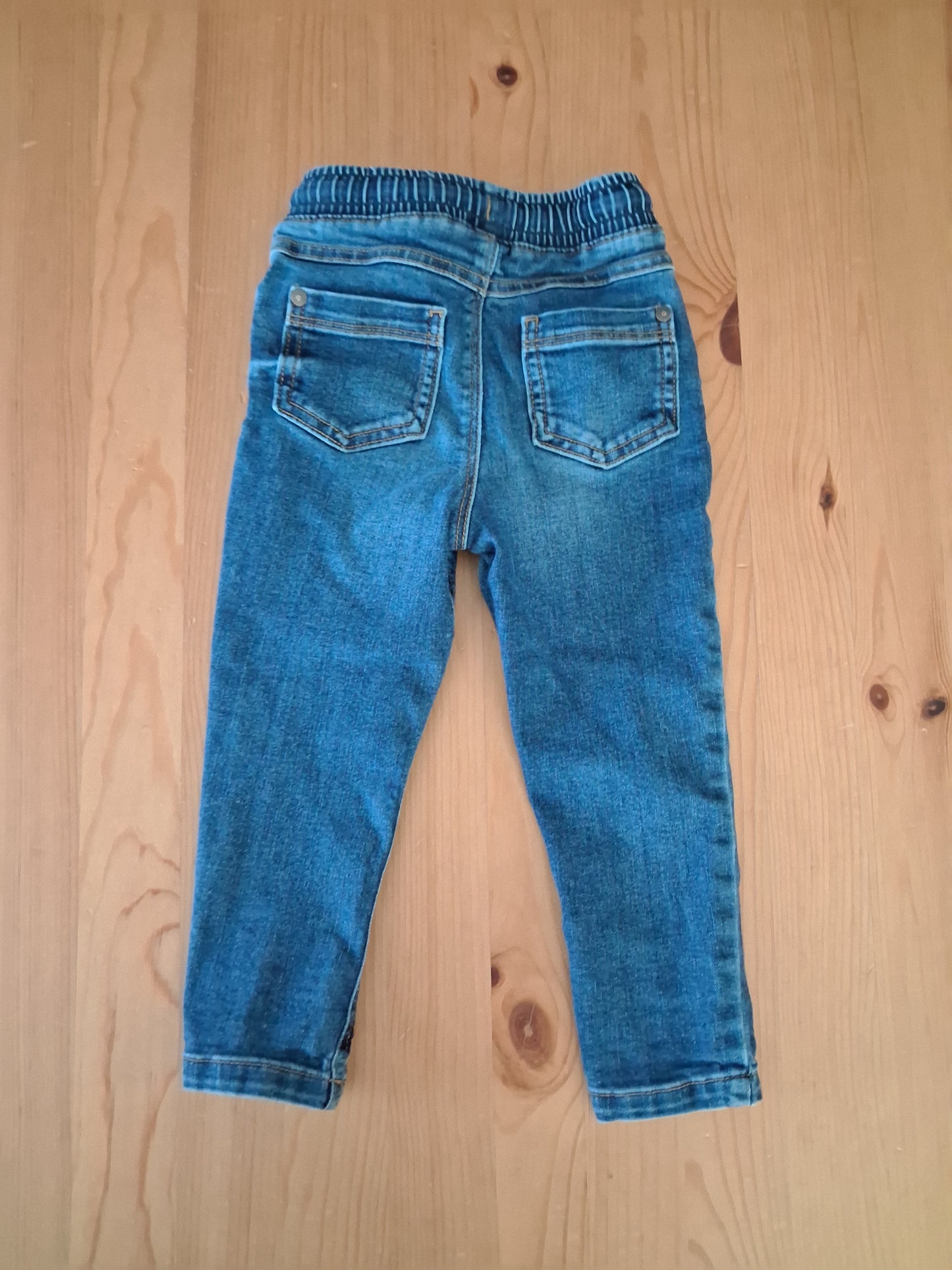 Jeans With Drawstring Elasticated Waistband - Boys 18-24 months - George