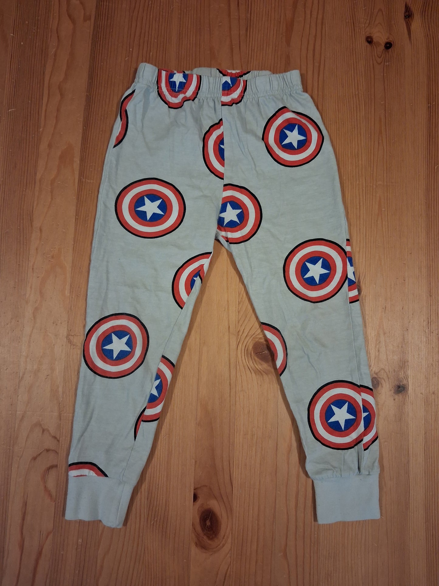 Captain America Long Sleeve Pyjamas - Boys 4-5 years - Marvel at George