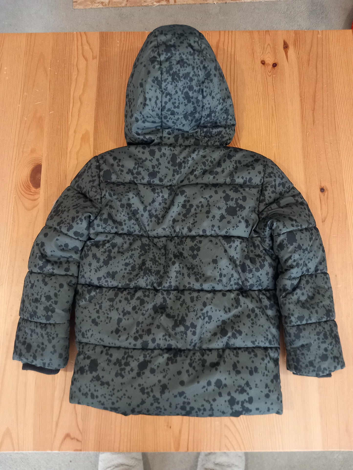 Splash Print Padded Coat - Boys 6-7 years - F&F
