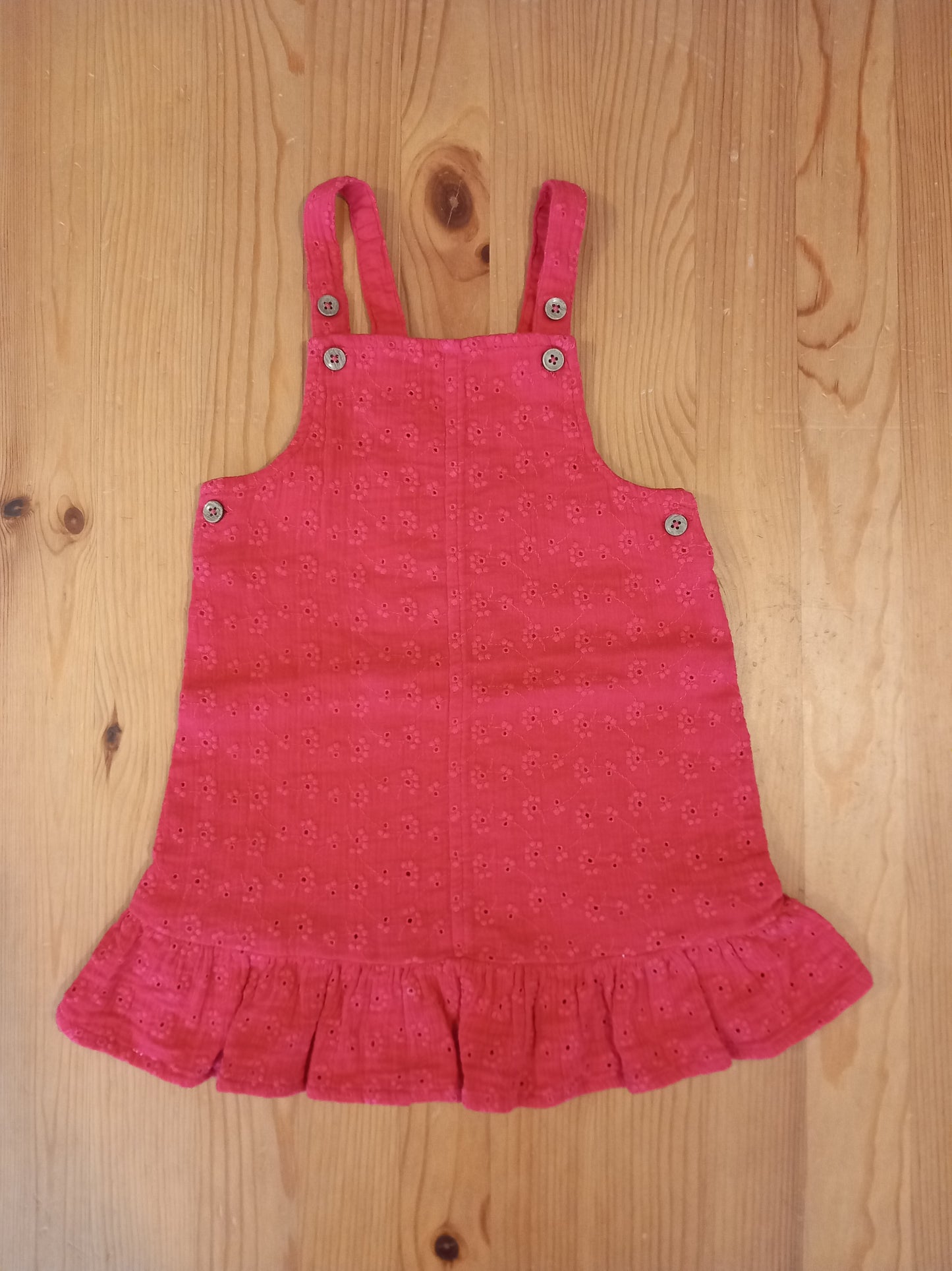 Lined Pink Sleeveless Dress - Girls 12-18 months - F&F