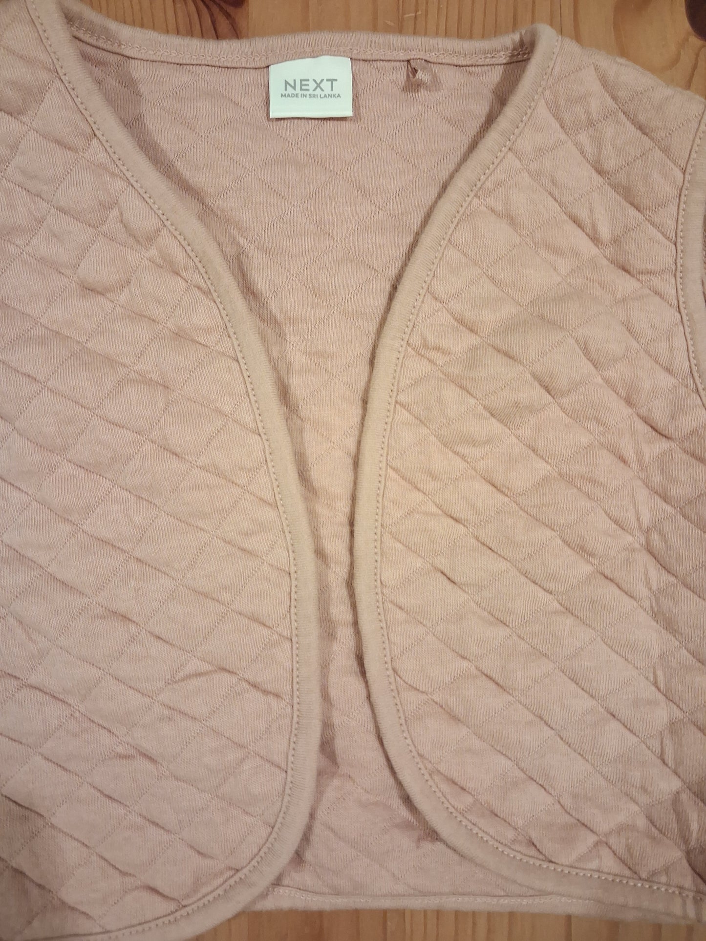 Light Pink Quilted Waistcoat - Girls 2-3 years - Next