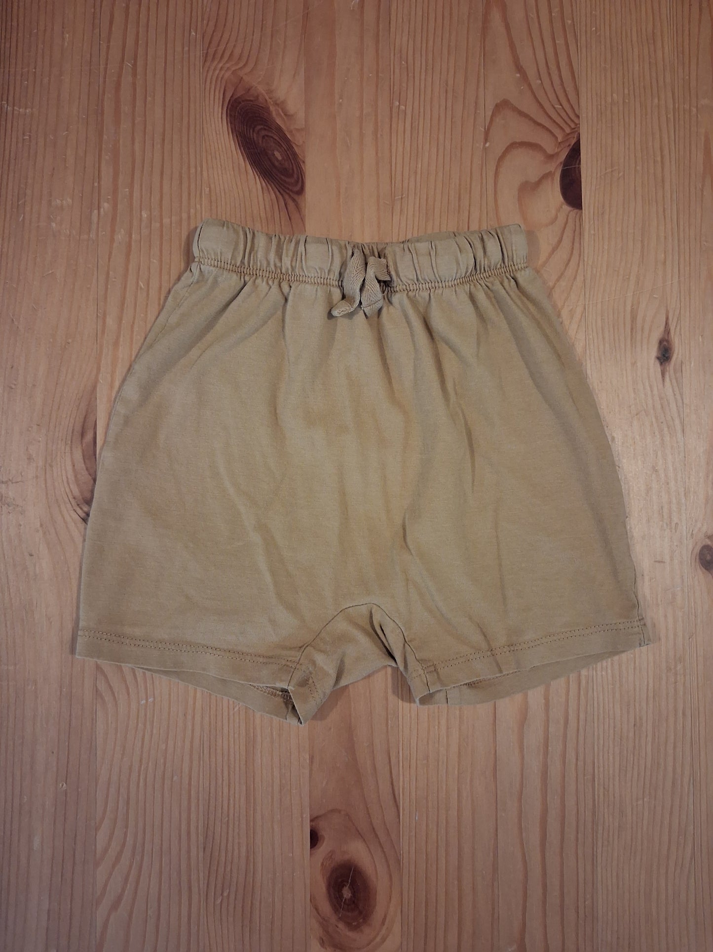 Mustard Shorts With Drawstring Elasticated Waistband - Boys 18-24 months - H&M