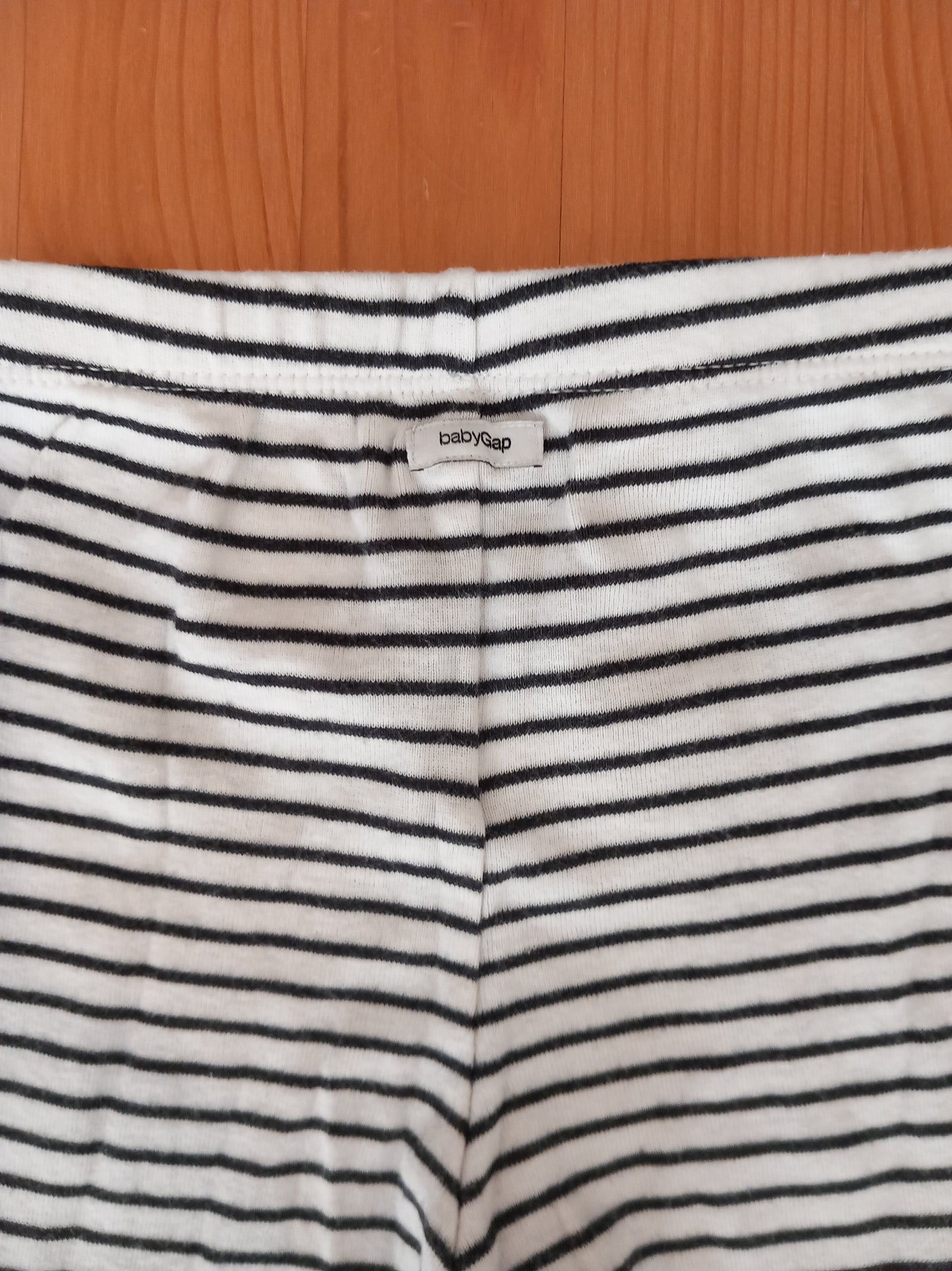 3 x Pairs of Lightweight Trousers With Elasticated Waistbands - Boys 6-12 months - Baby Gap