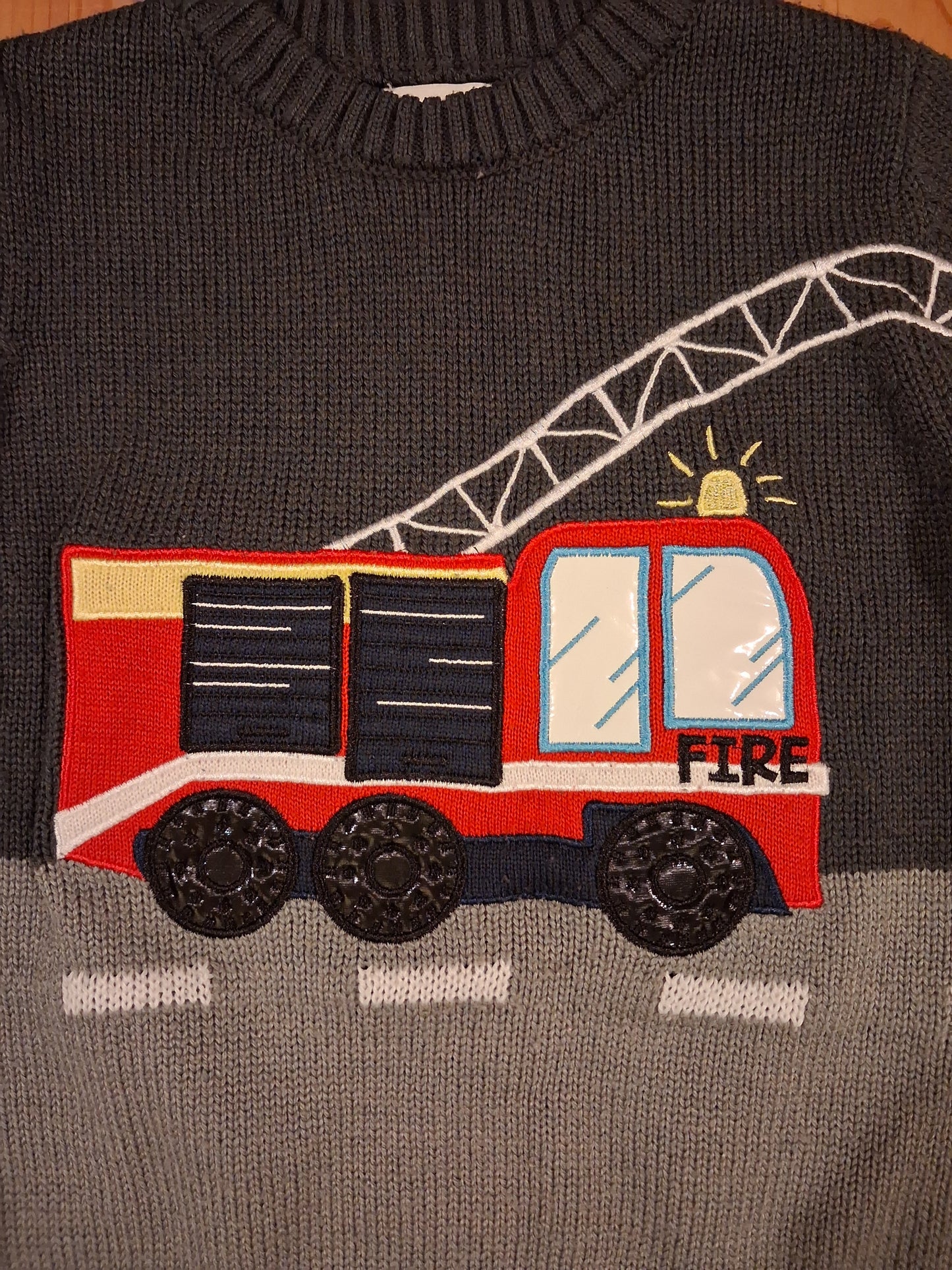 Fire Engine Jumper - Boys 18-24 months - F&F