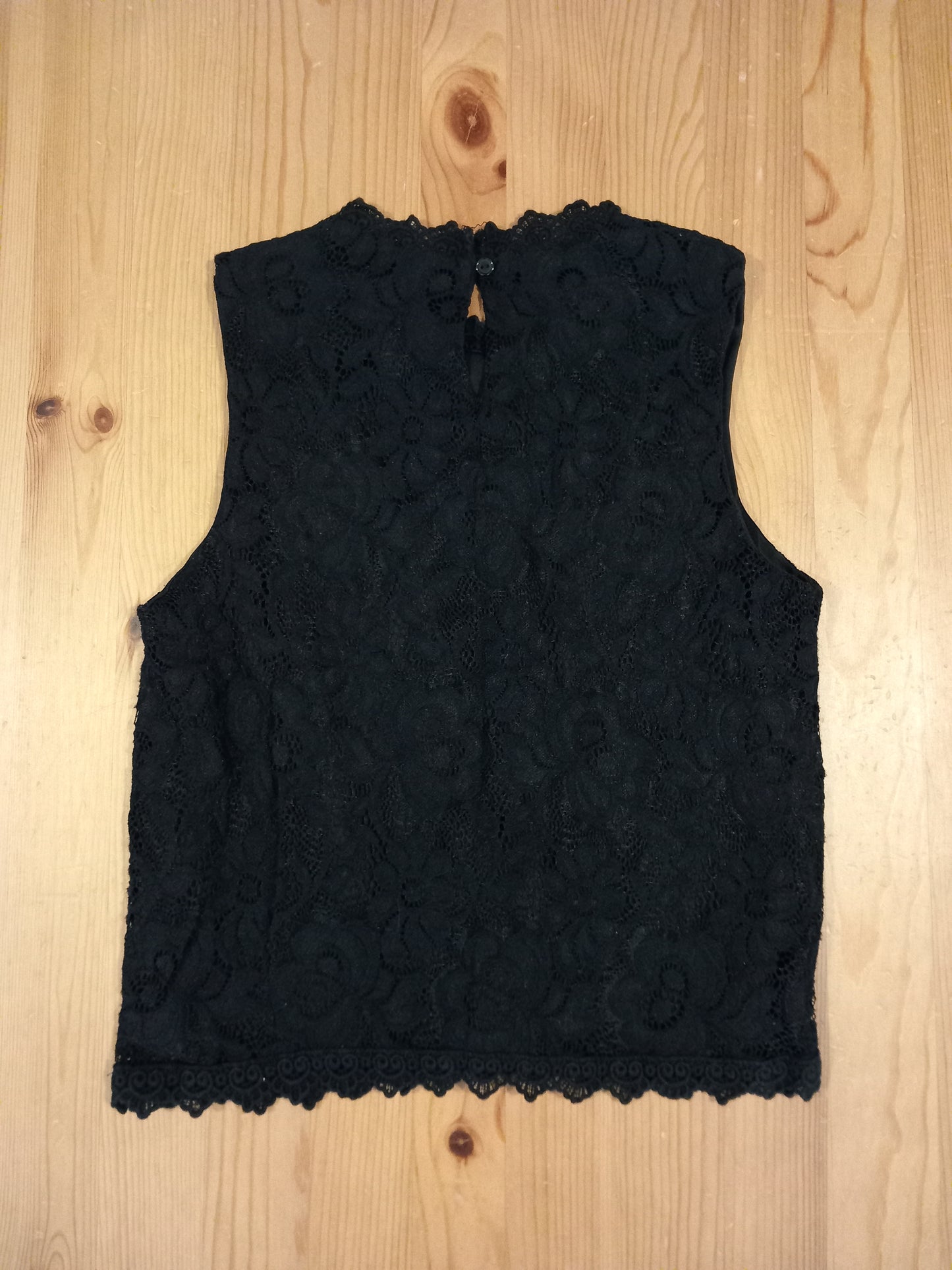 Black Sleeveless Lined Formal Top - Girls 13 years - New Look