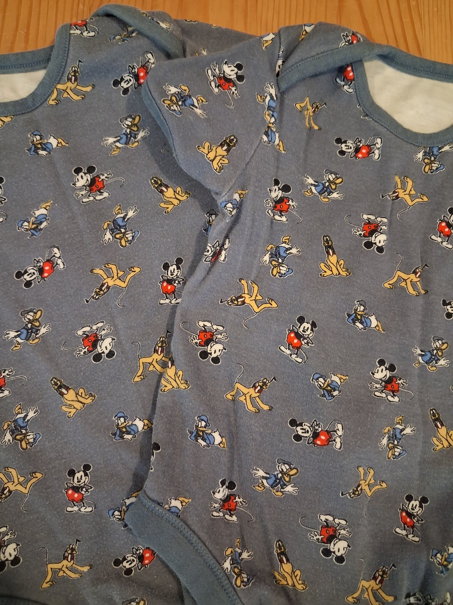 2 x Short Sleeve Disney Bodysuits - Boys 2-3 years - Disney Baby At George
