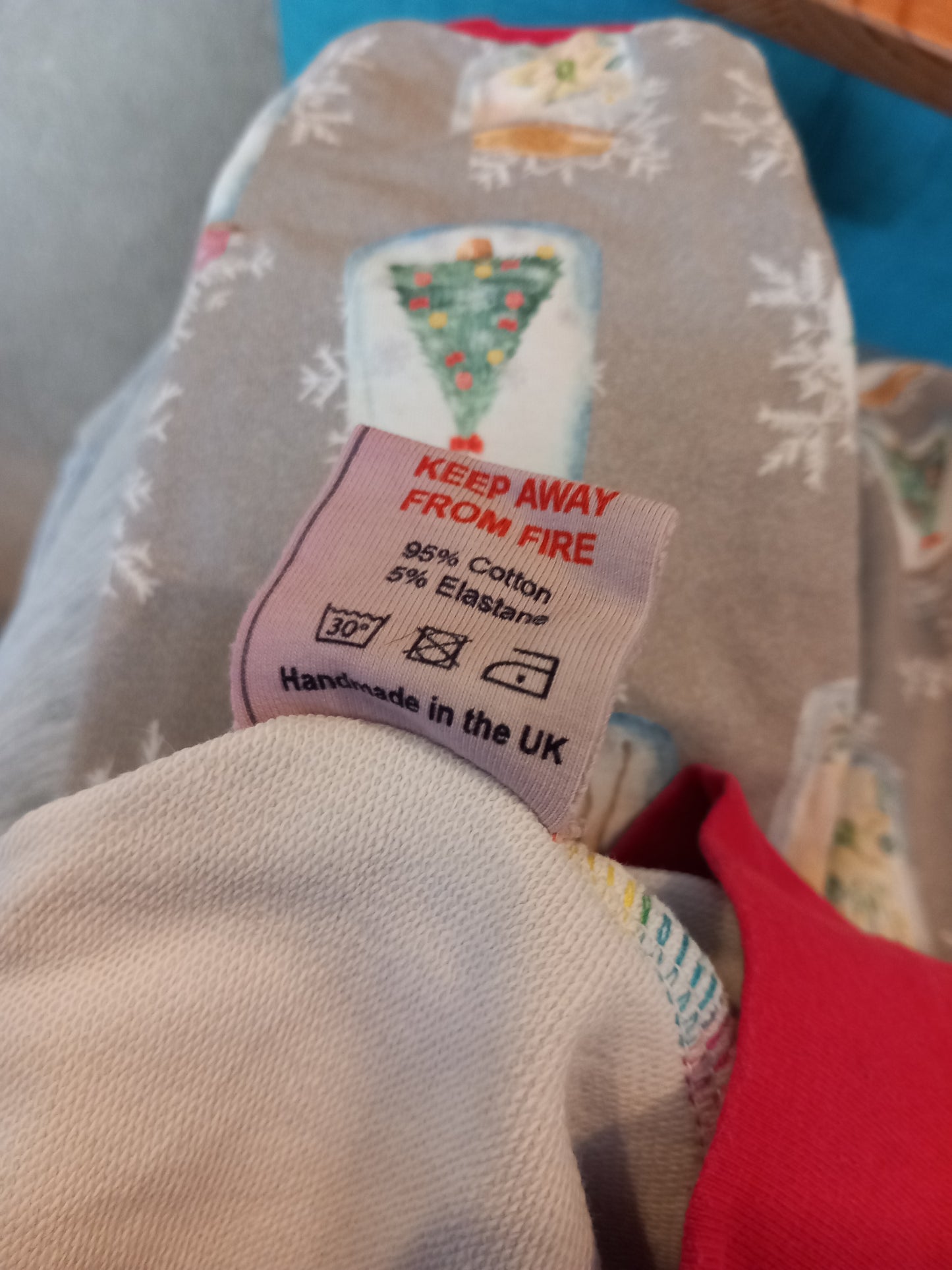 Handmade Christmas Leggings - Unisex 18-24 months - What Jade Made