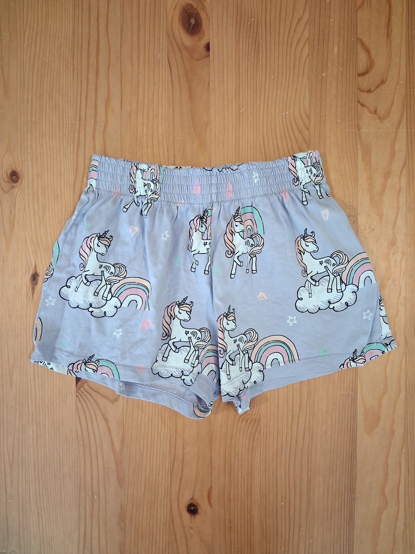 Light Purple Unicorn Shorts Pyjamas - Girls 5-6 years - F&F