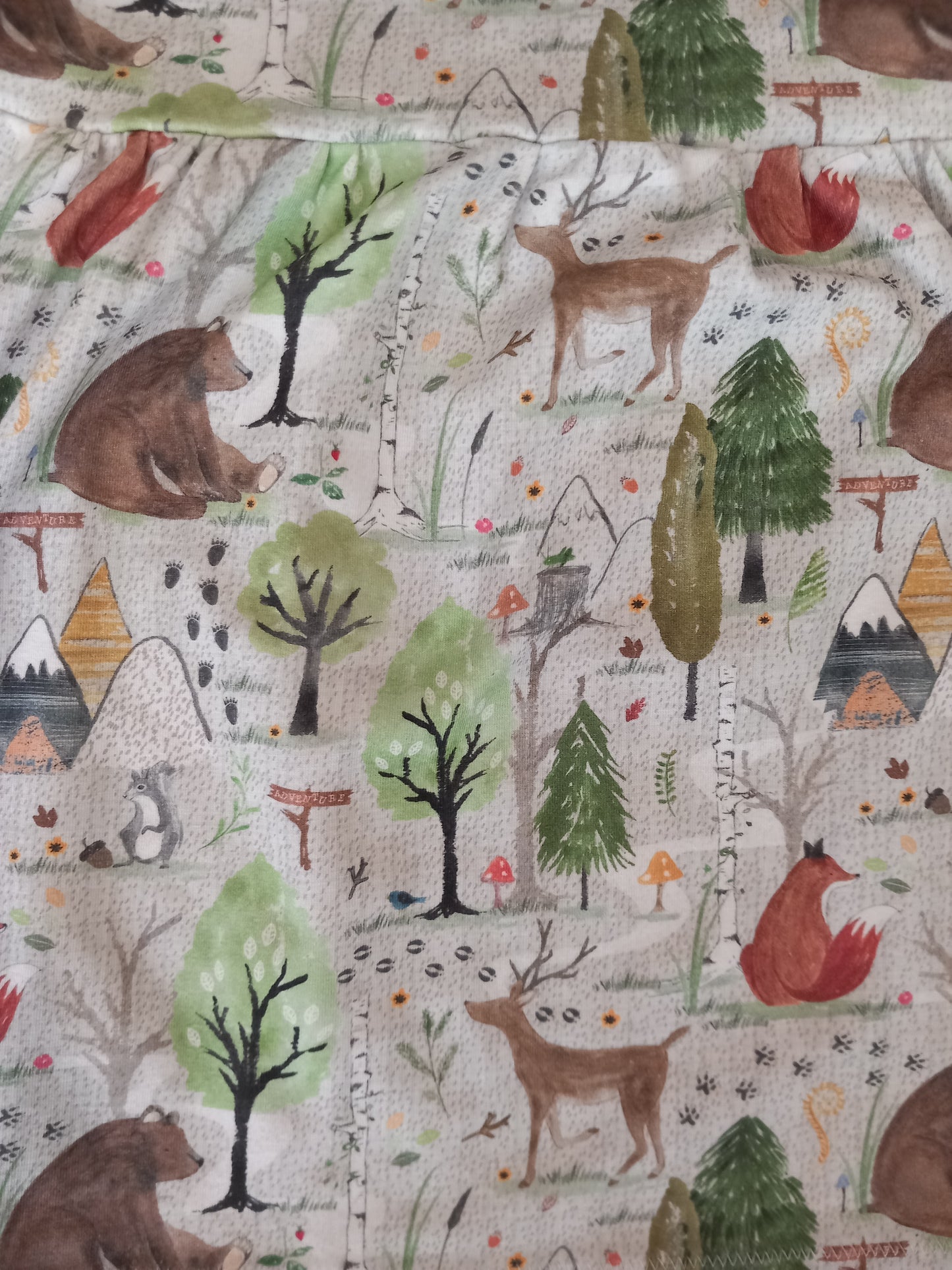 Handmade Animals & Nature Dress - Girls 4-5 years - Little Wild Fin