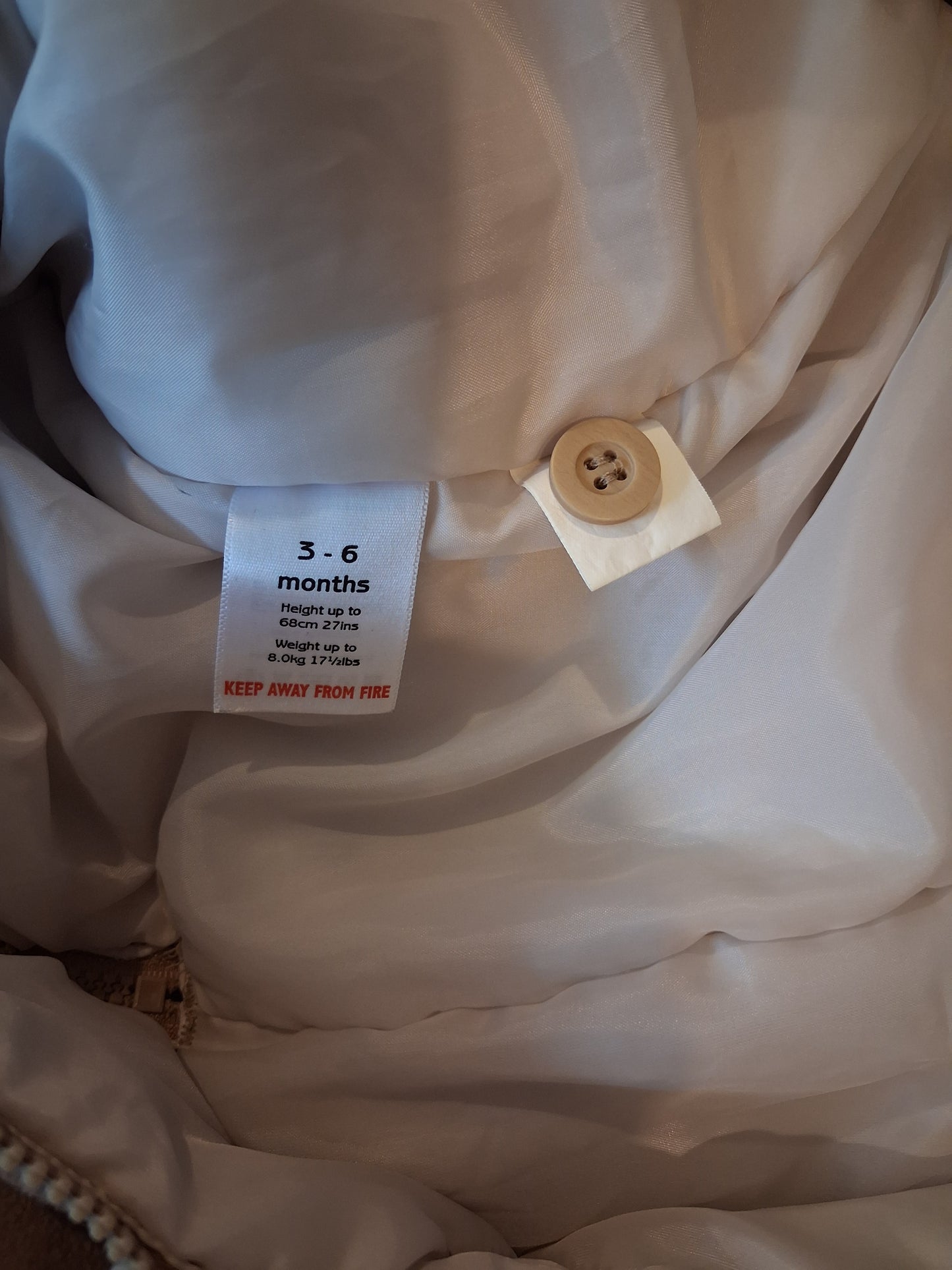 Retro Pramsuit/Snowsuit - Unisex 3-6 months - Ladybird