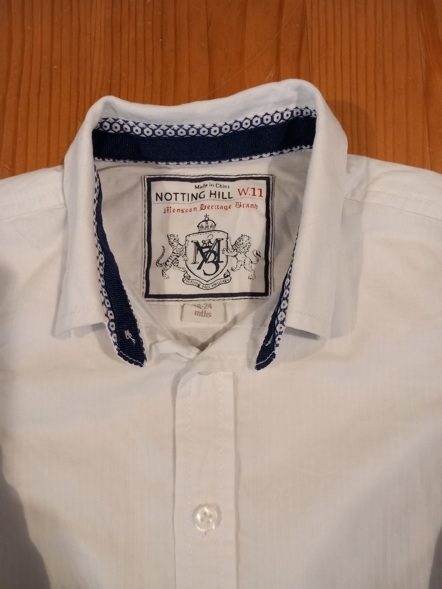 White Formal Shirt - Boys 18-24 months - Monsoon