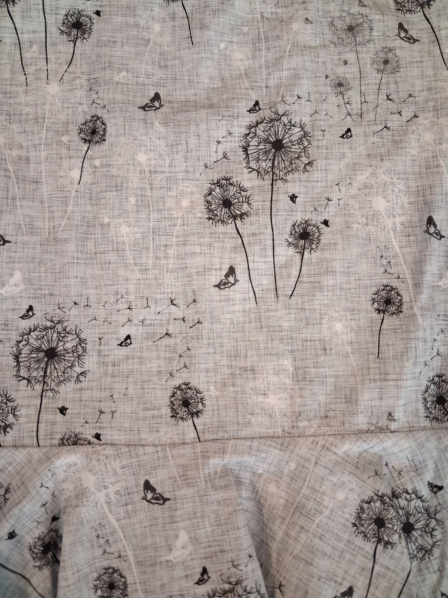 Handmade Dandelions & Butterflies Dress - Girls 5 years - Little Stitch And Me