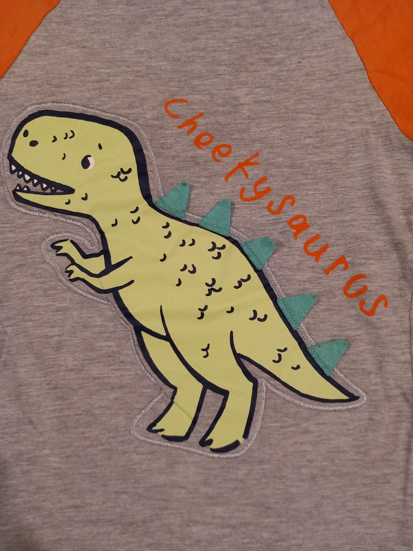 'Cheekysaurus' Dinosaur Pyjamas - Boys 6-7 years - George