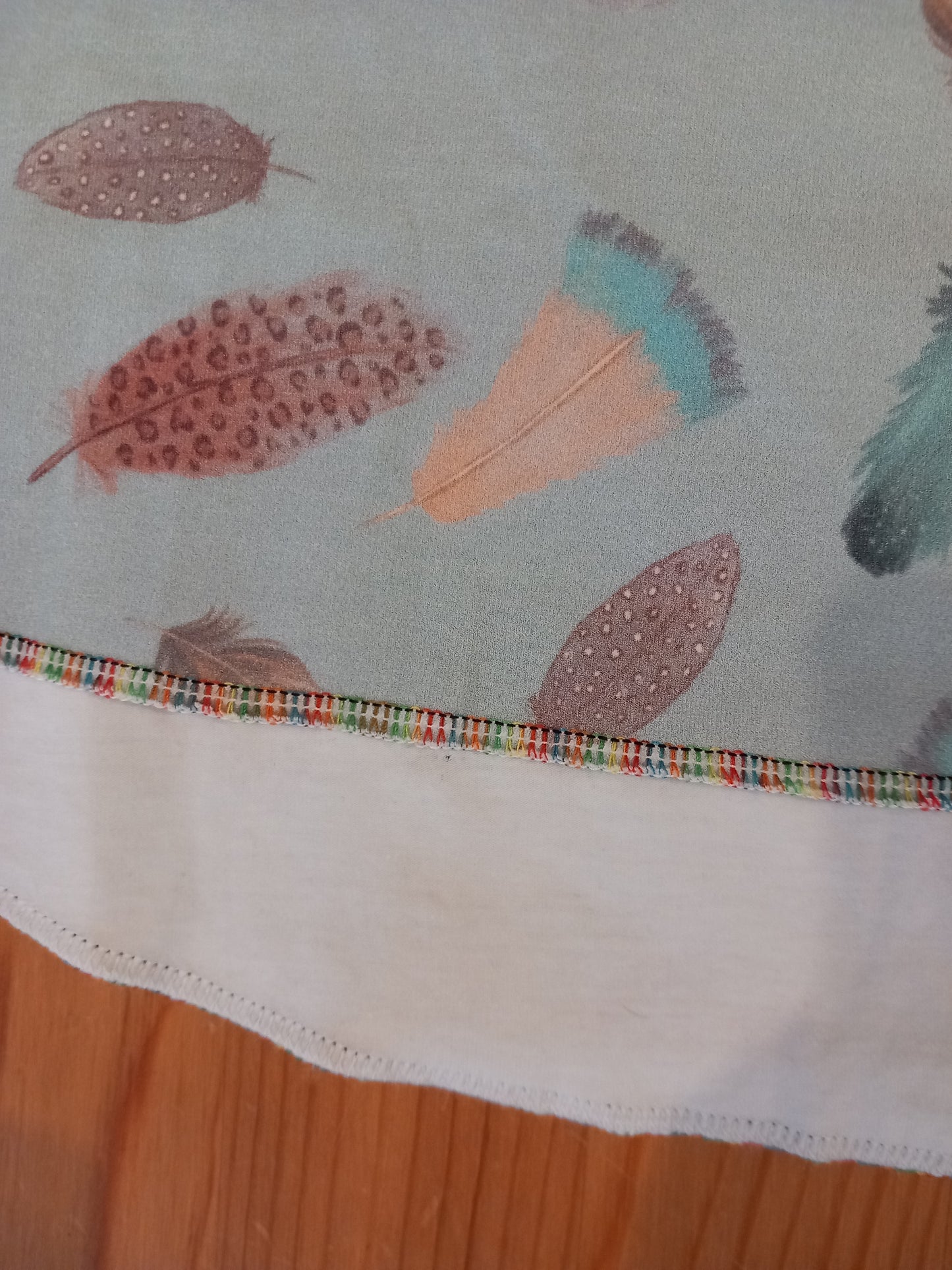 Handmade Feathers Dress - Girls 3-4 years - The Secret Haberdasher