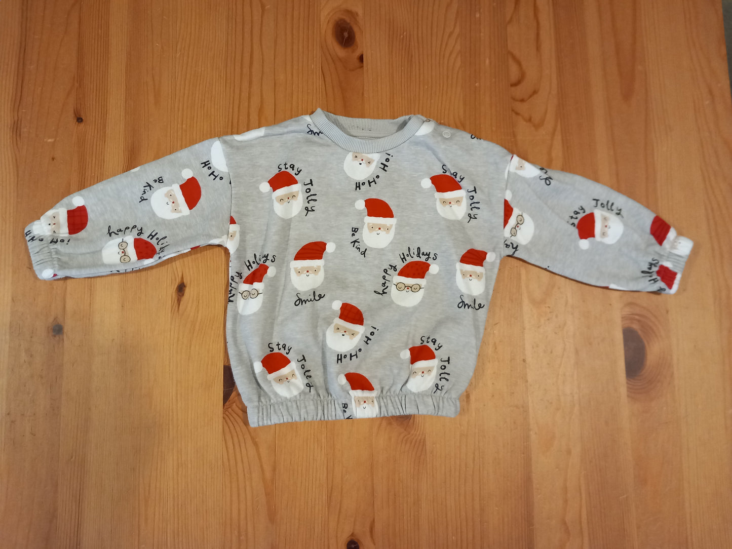 Santa Christmas Sweatshirt & Joggers - Boys 9-12 months - F&F