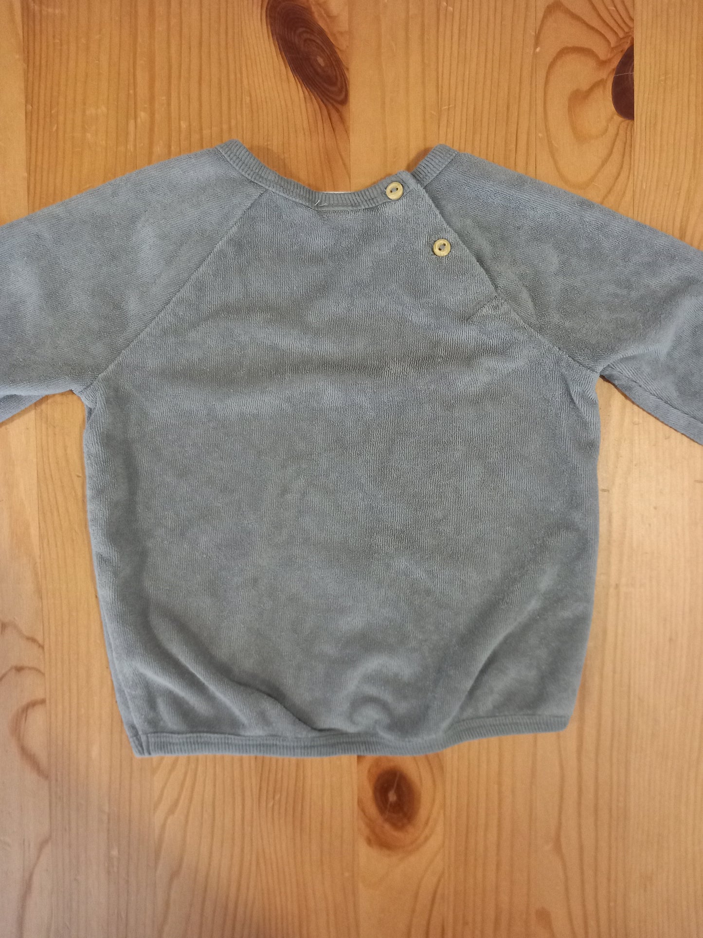 Grey Soft Feel Lightweight Anchor Jumper - Boys 12-18 months - H&M