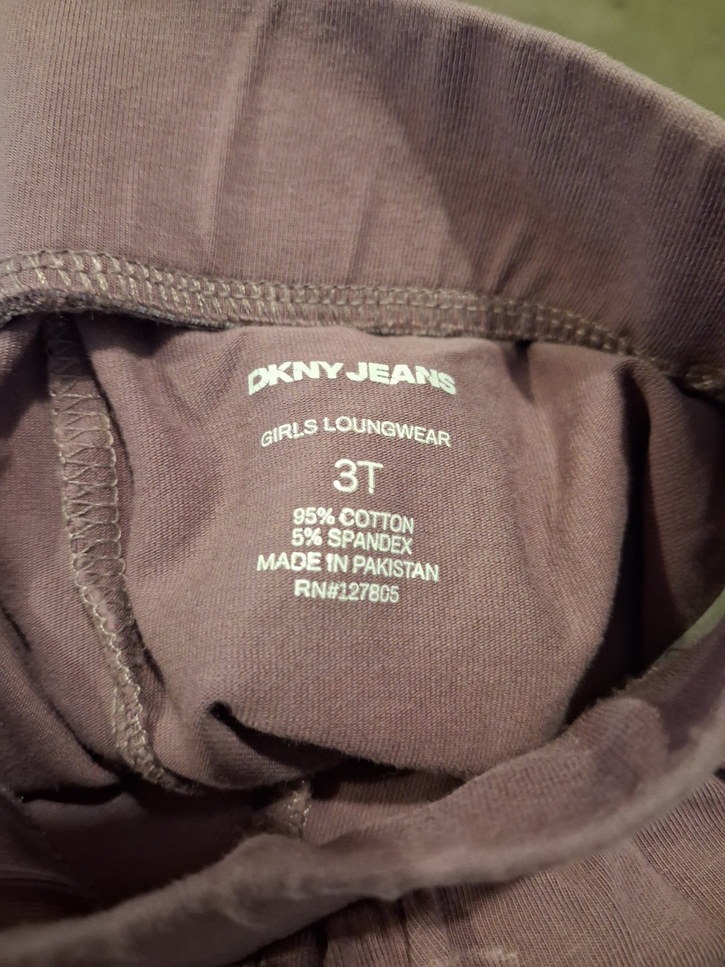 Purple Leggings - Girls 3 years - DKNY Jeans