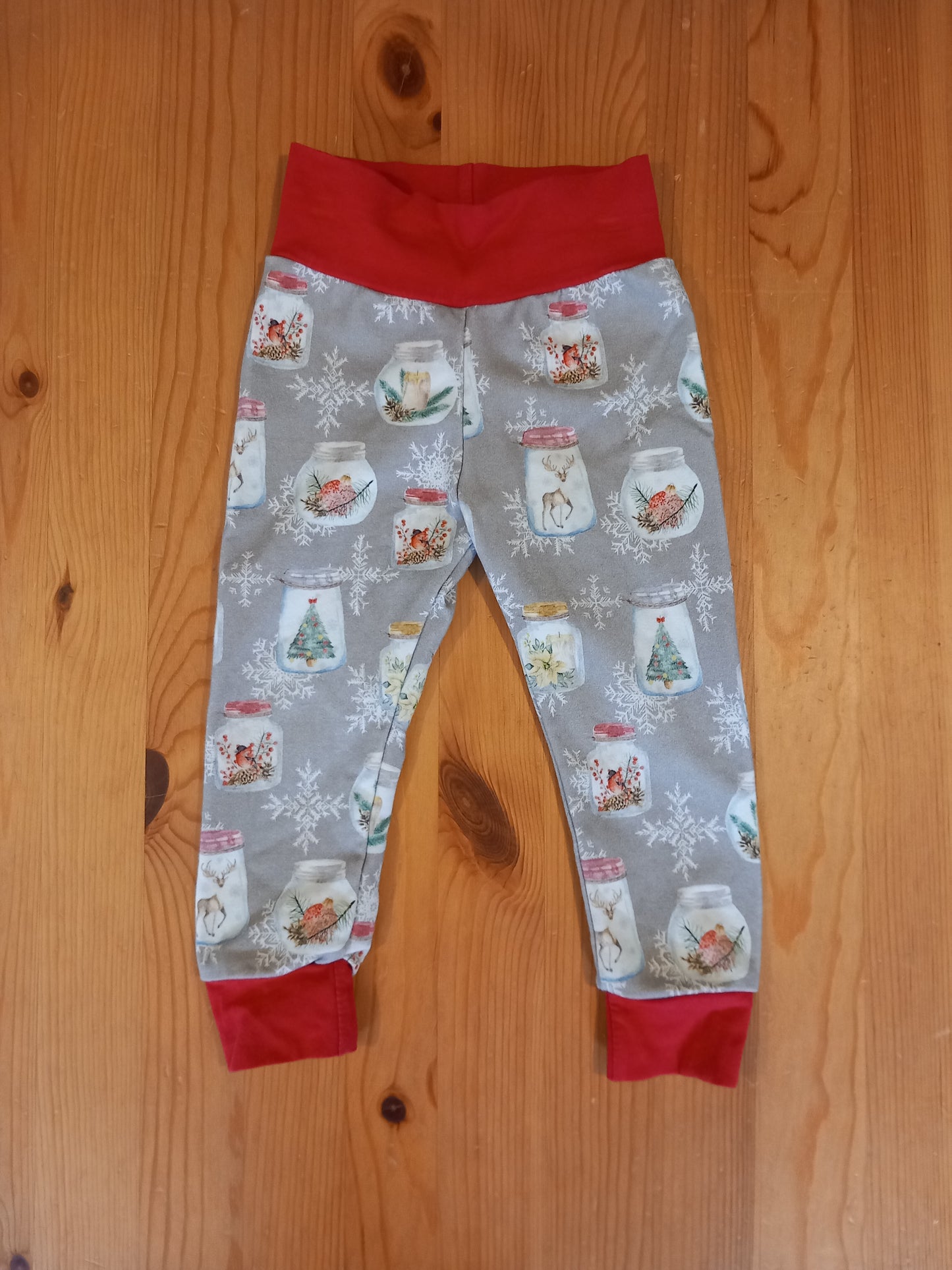 Handmade Christmas Leggings - Unisex 18-24 months - What Jade Made