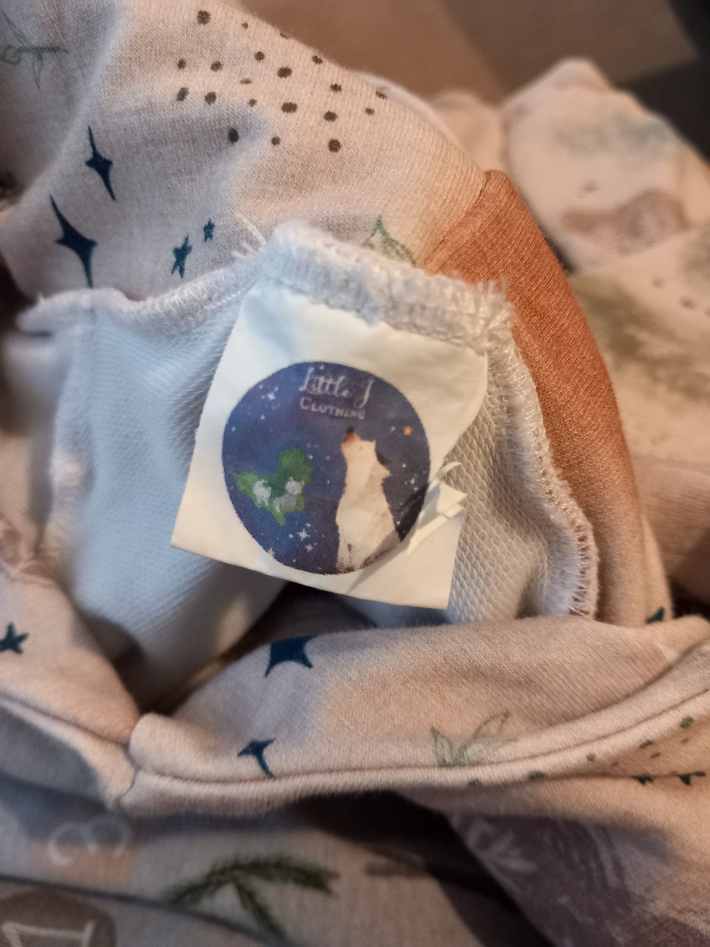 Handmade Nature Hoodie - Unisex 4-5 years - Little J Clothing