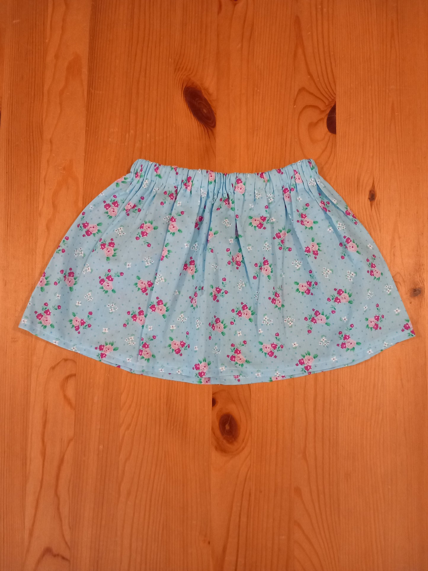 Handmade Floral Skirt - Girls 2-3 years - Brand Unknown