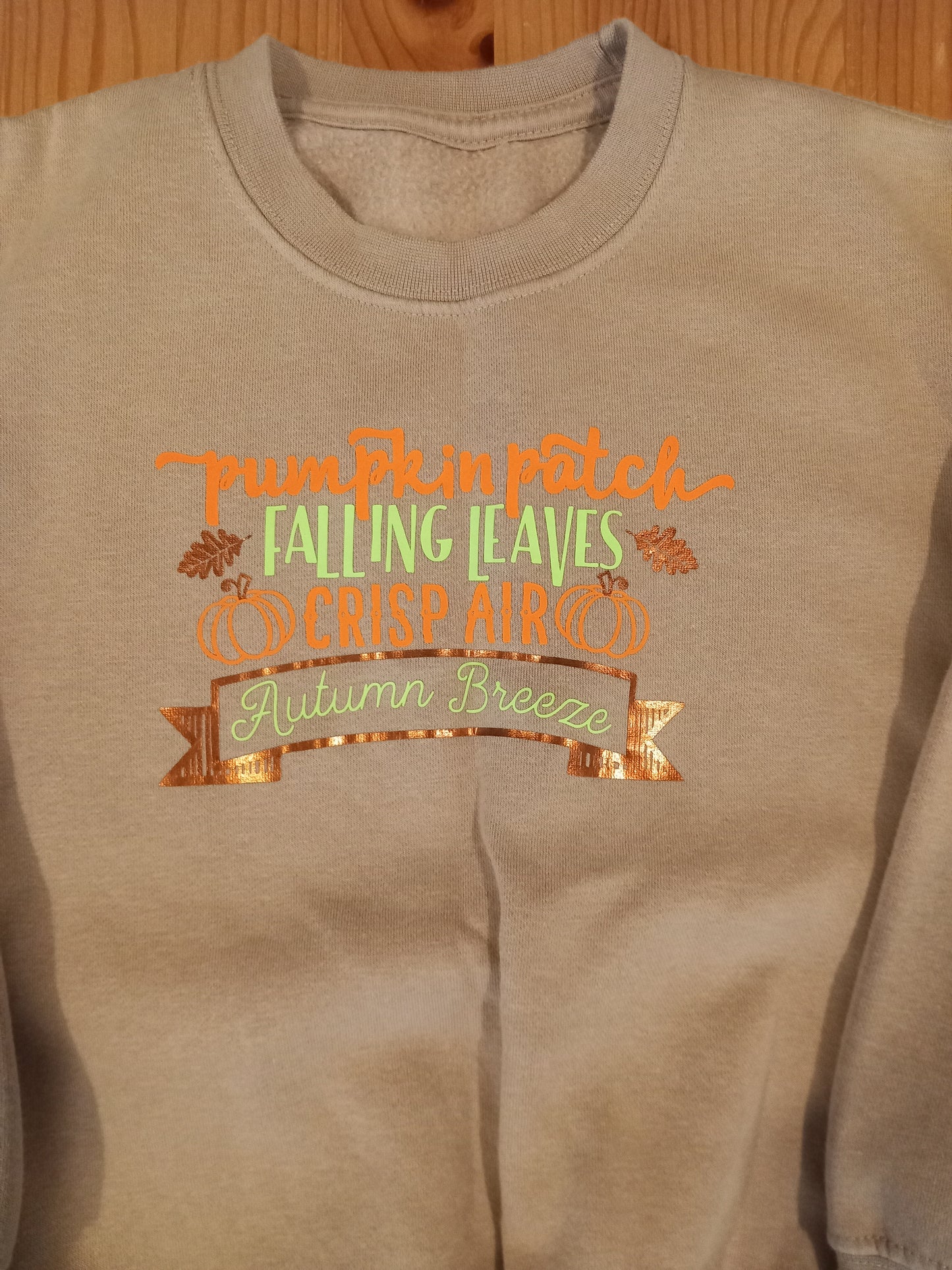 Beige Autumn Sweatshirt - Unisex 5-6 years - Brand unknown