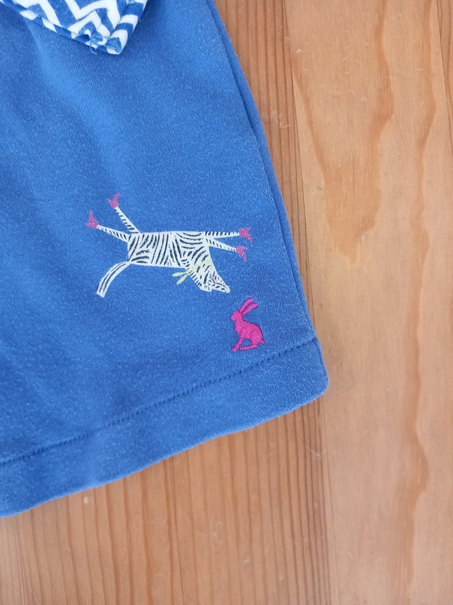 Long Sleeve Zebras Dress - Girls 12-18 months - Joules