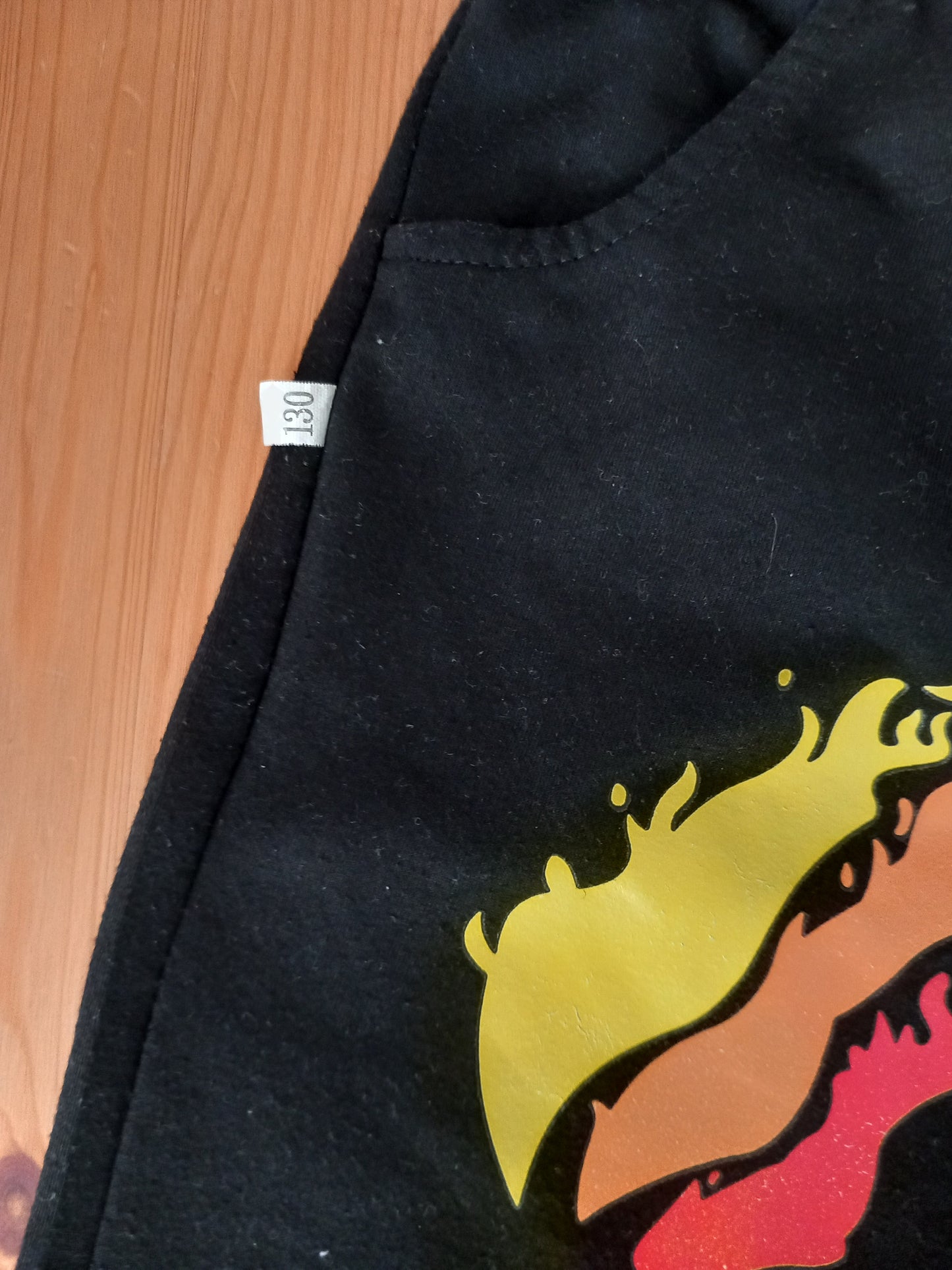 Black Flame Joggers - Boys 7-8 years - Brand Unknown