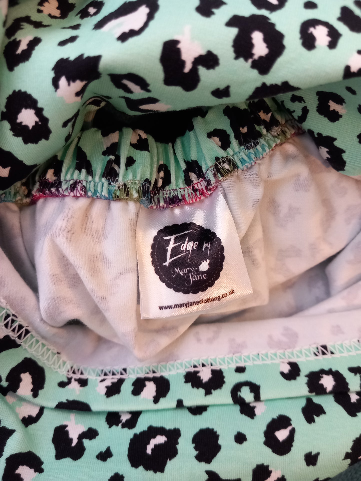 Handmade Animal Print Pinafore Dress - Girls 3-4 years - Mary-Jane Handmade Children's Clothes