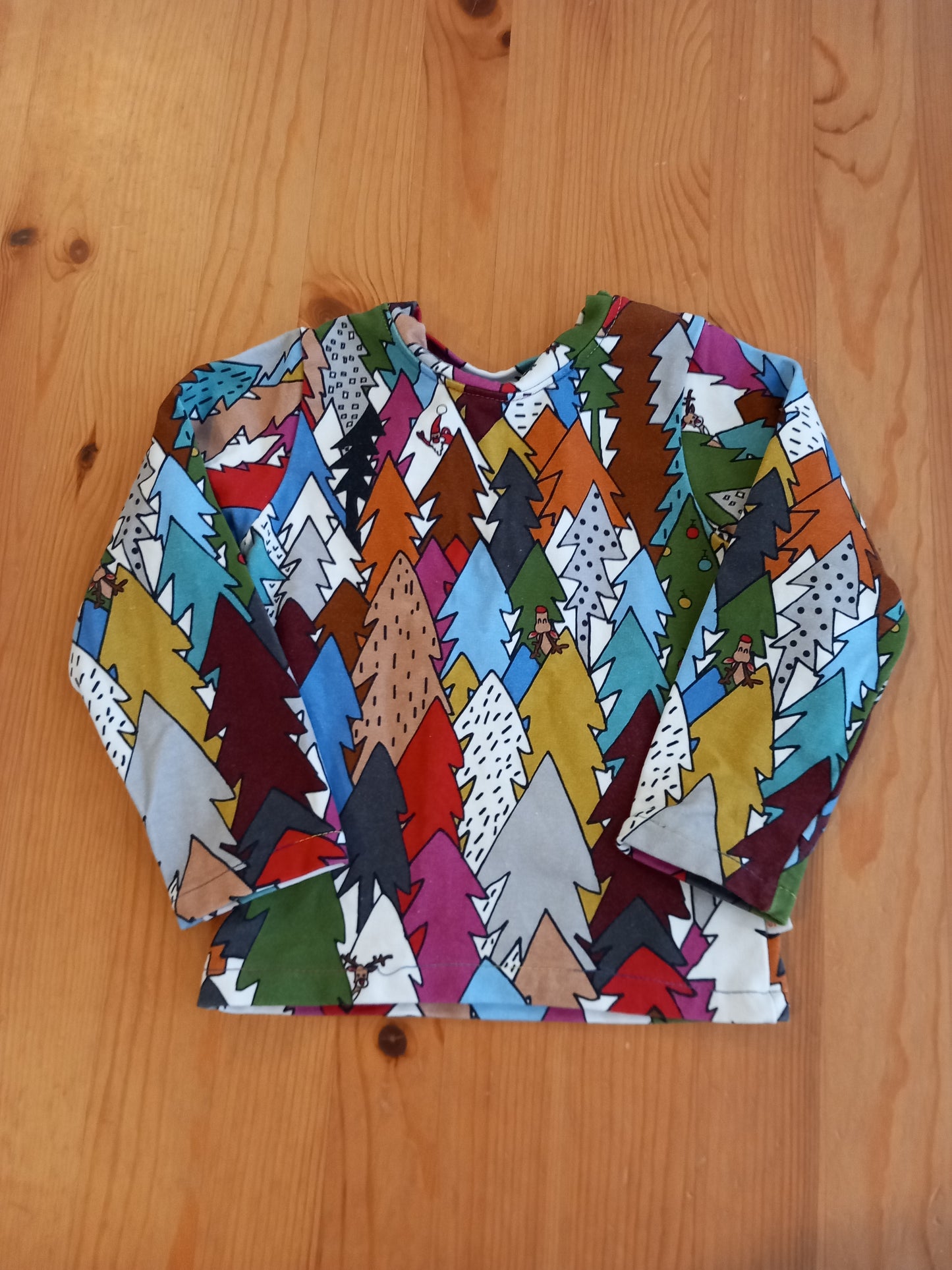 Handmade Christmas Top - Unisex 18-24 months - Kit & Cass