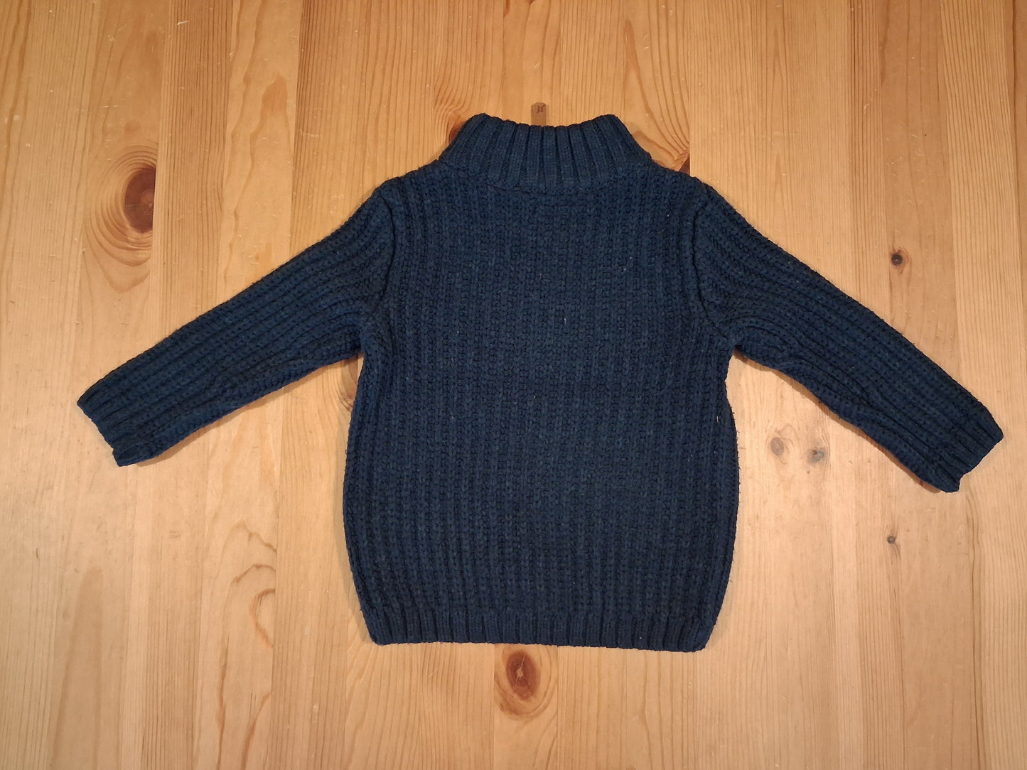 Navy Thick Knit Jumper - Boys 12-18 months - Next