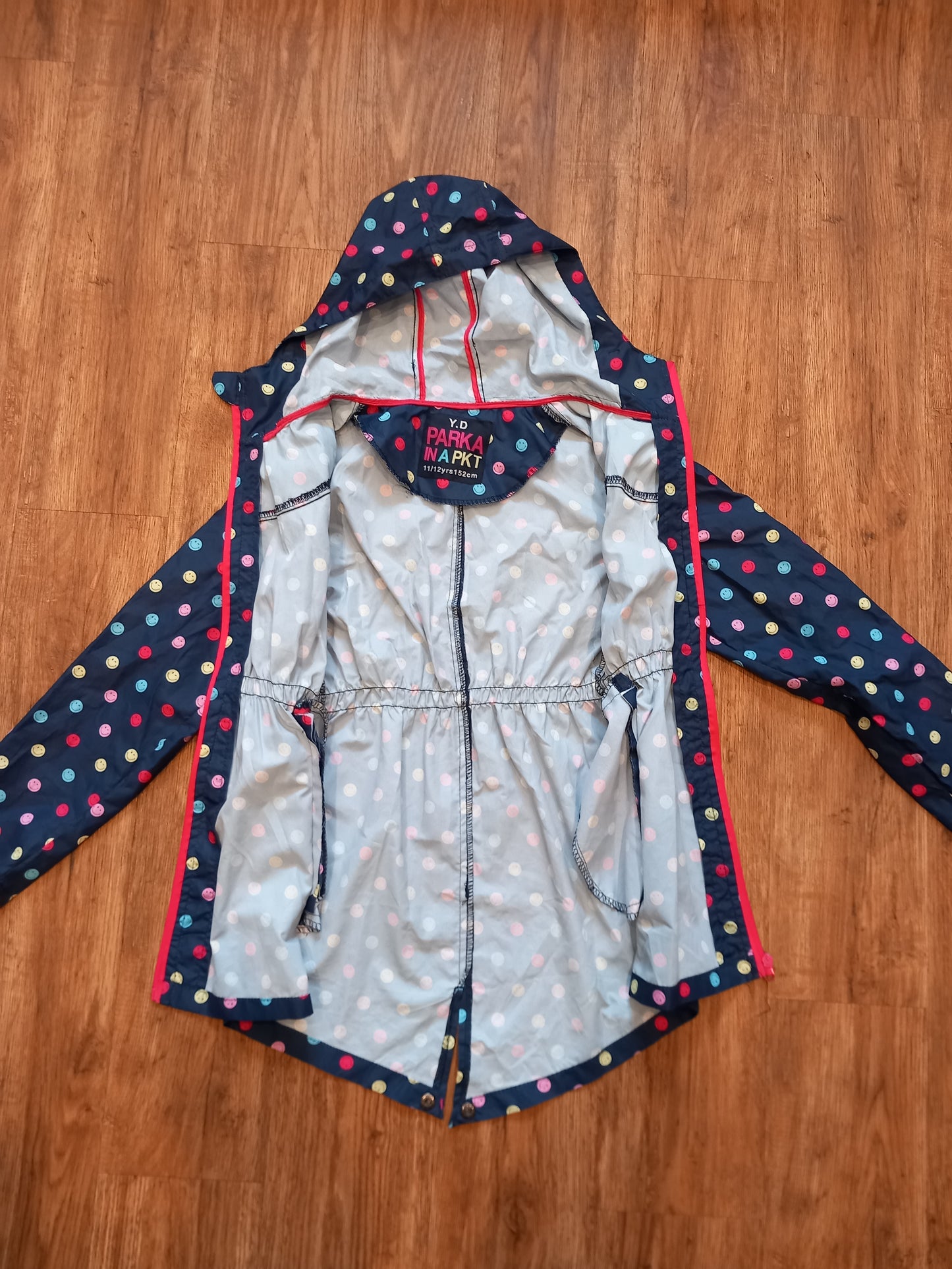 Navy Faces Lightweight Jacket - Girls 11-12 years - Primark