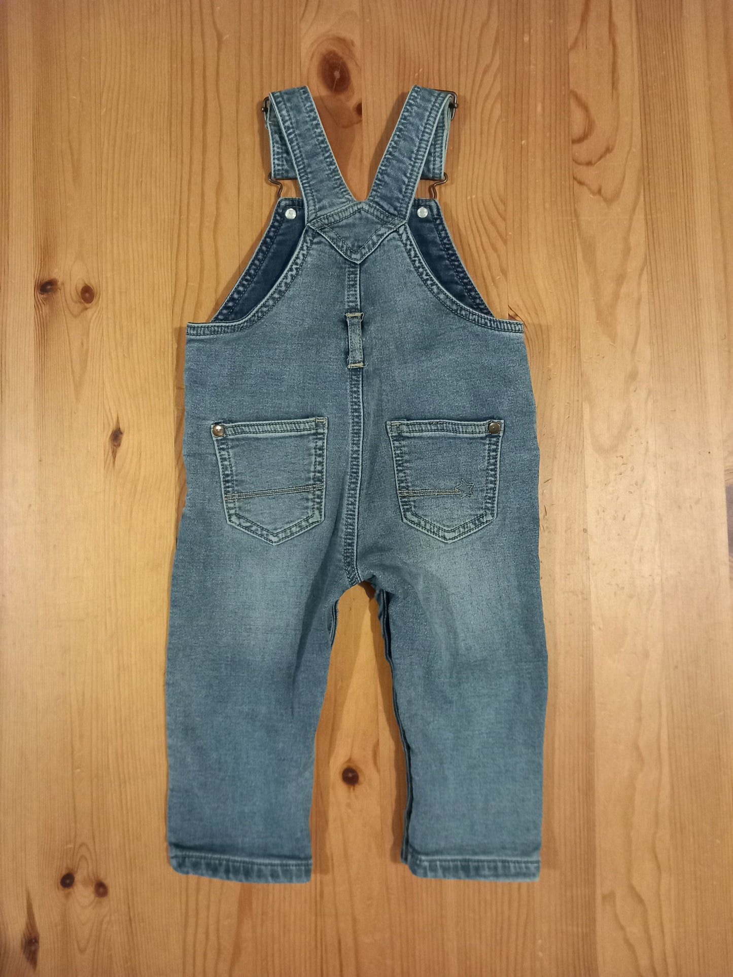 Denim Dungarees - Boys 9-12 months - Next