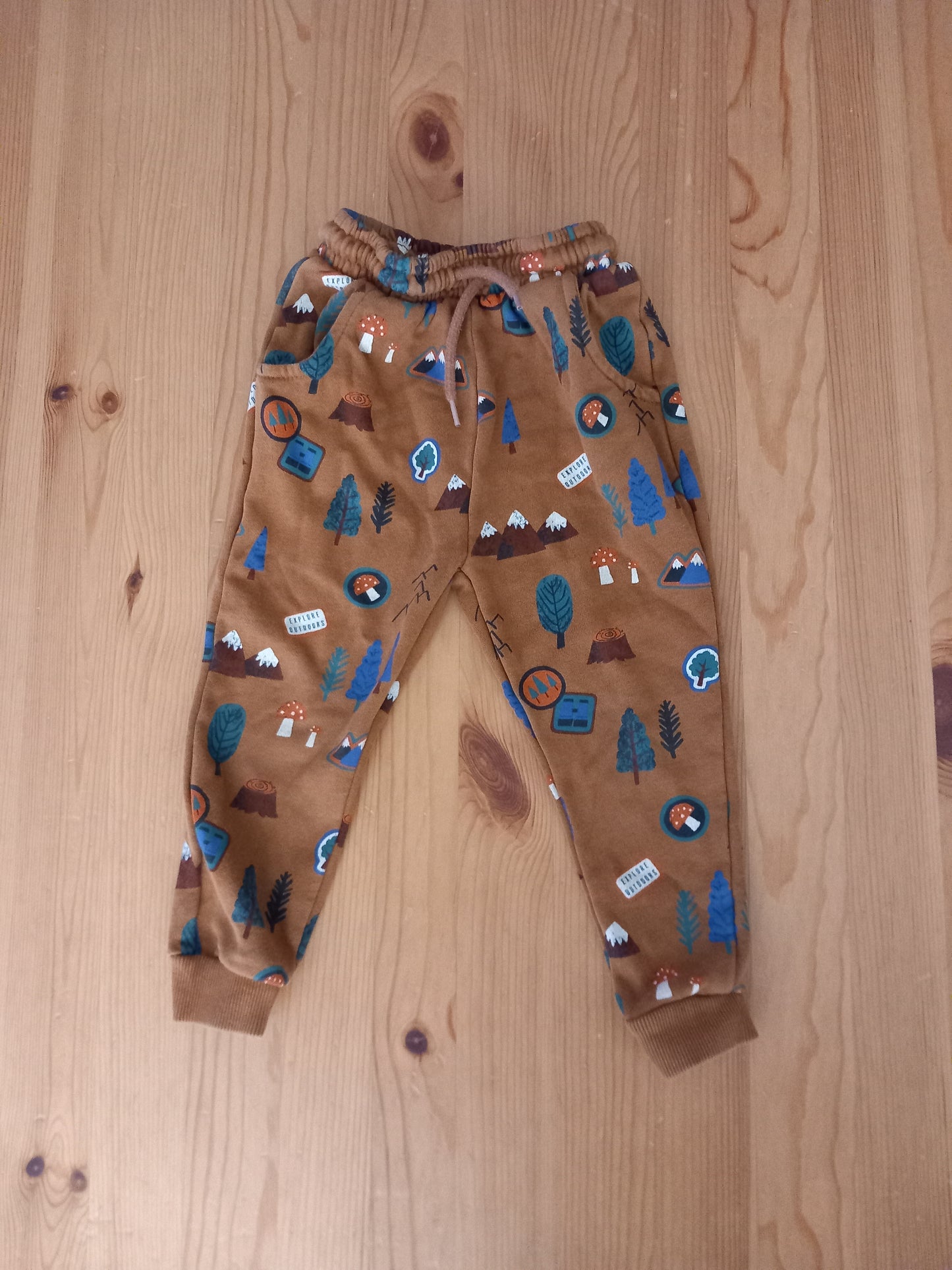 Brown 'Explore Outdoors' Joggers - Boys 2-3 years - TU