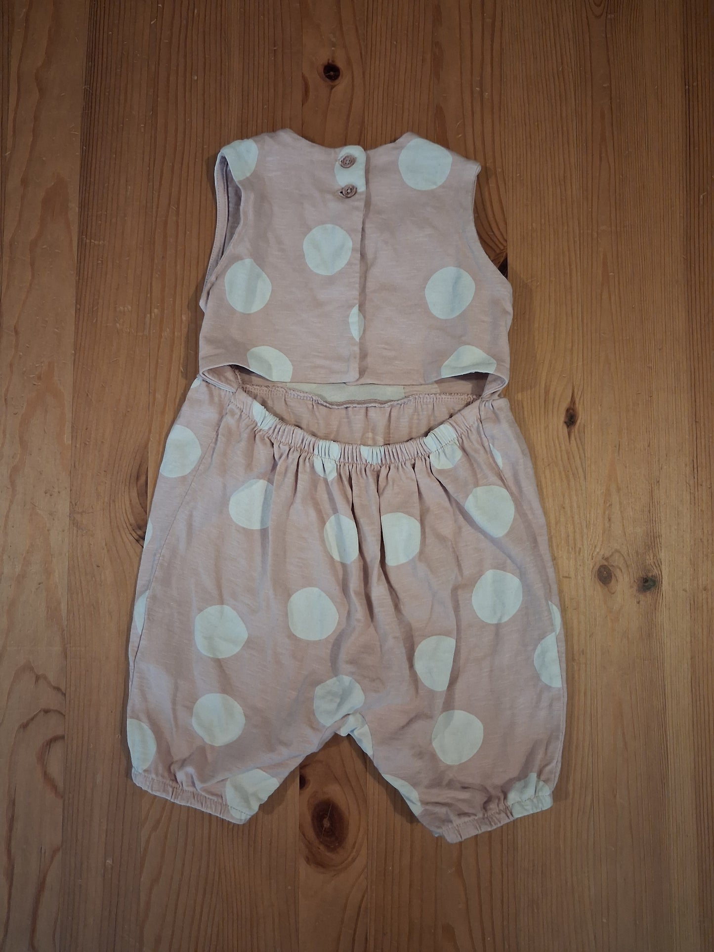 Seahorse Spotty Romper - Girls 12-18 months - M&S