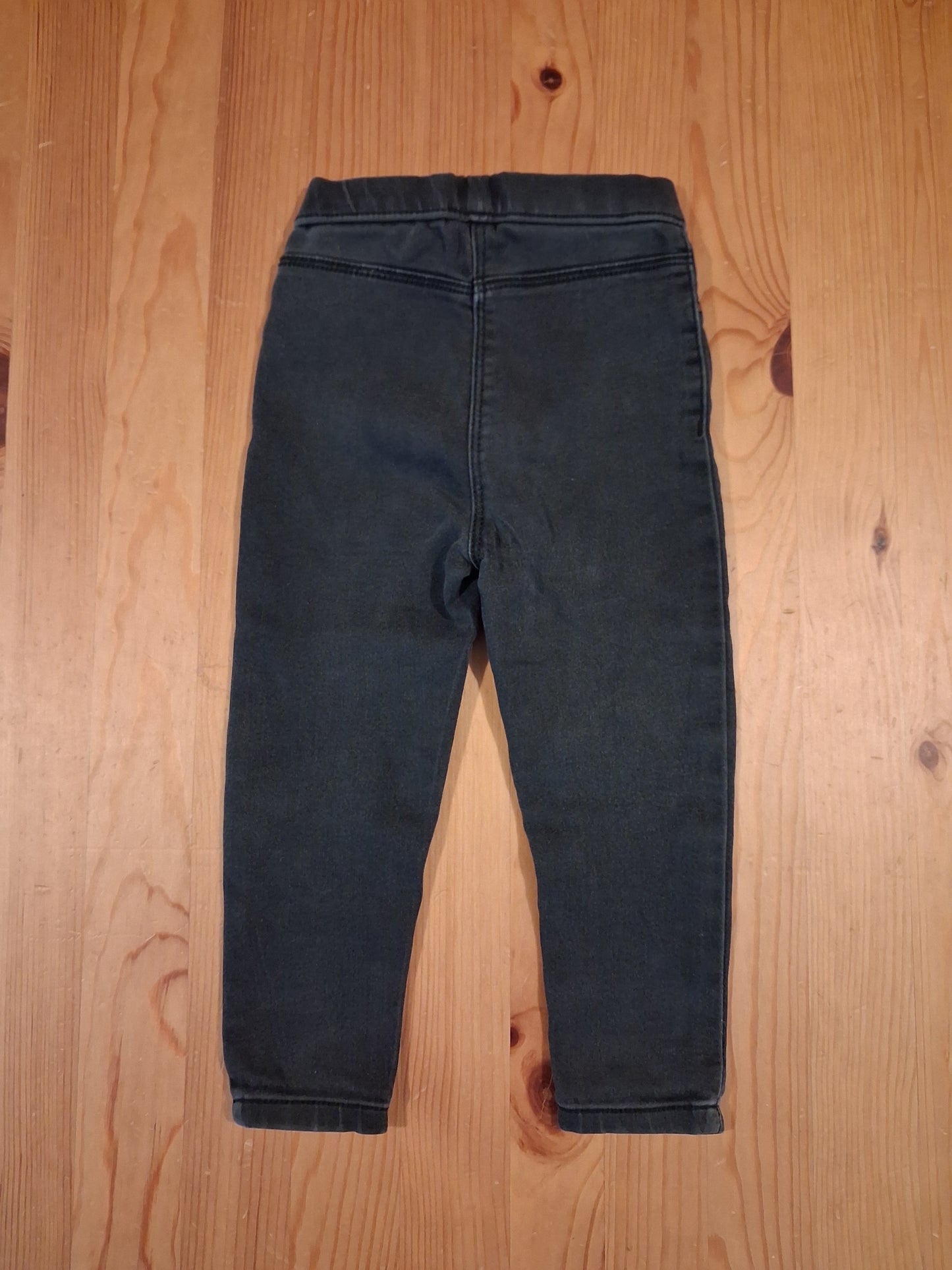 Grey Distressed Look Jeggings - Girls 18-24 months - George
